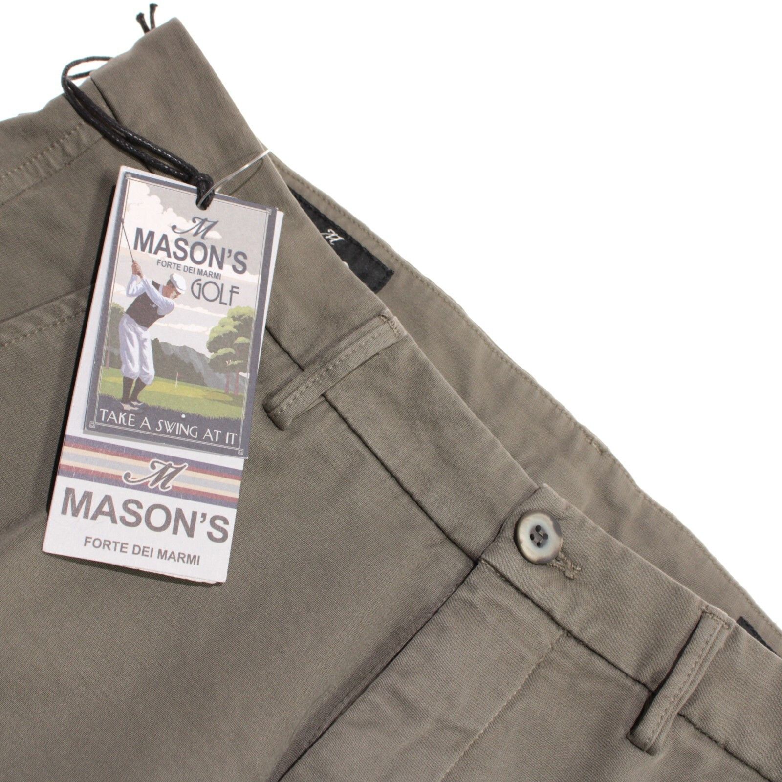 Mason's Mason's New with tags Chino Size 30 US In Green Size US 30 / EU 46 - 1 Thumbnail
