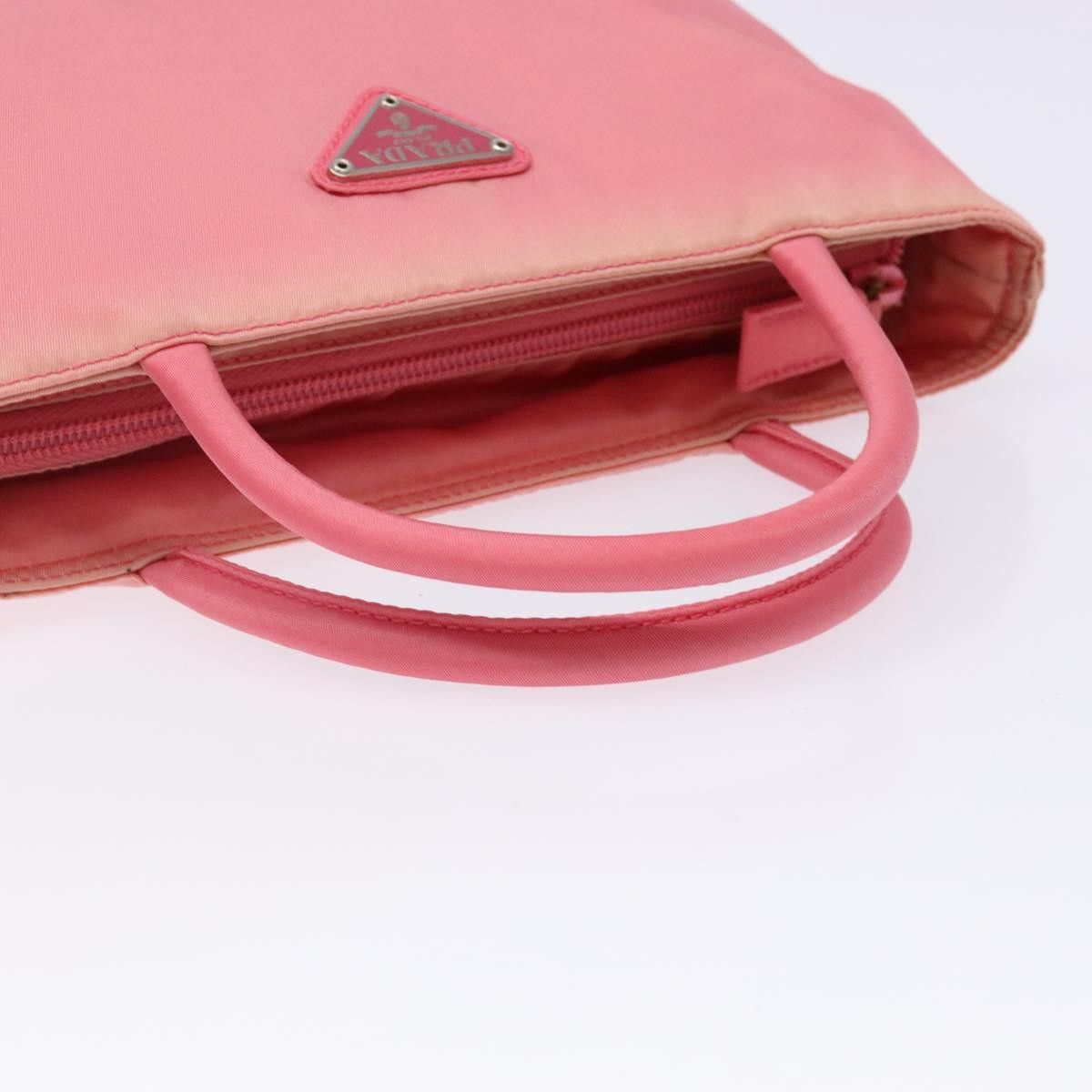 Prada PRADA Hand Bag Nylon Pink Size ONE SIZE - 7 Thumbnail