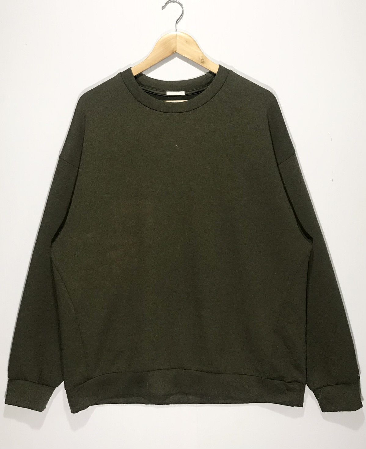 GU × Japanese Brand × Vintage Vintage Gu JapaneseBrand Plain Sweatshirt Size US XL / EU 56 / 4 - 2 Thumbnail
