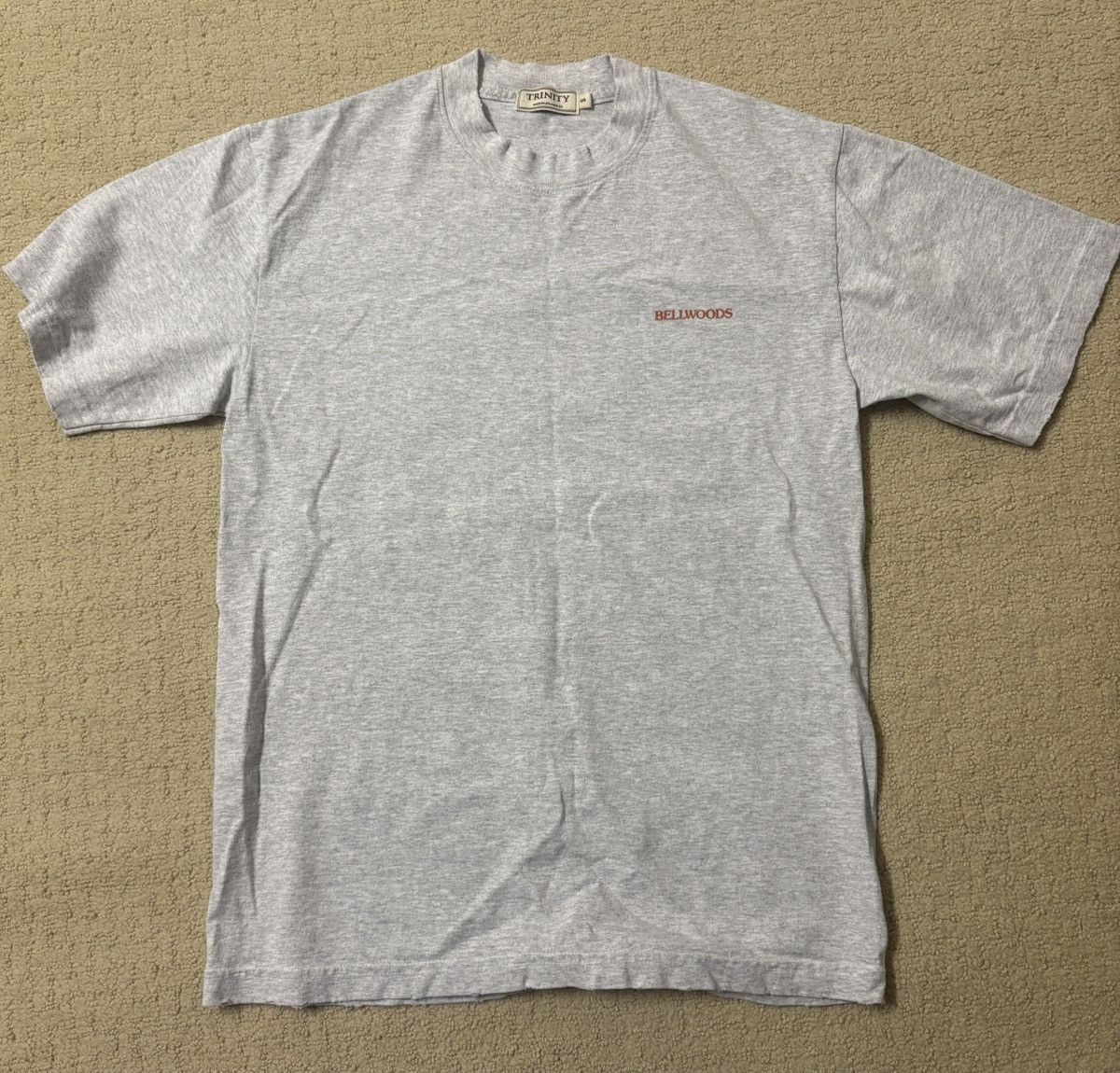 Trinity The Label 2 Pack Distressed Basic Tees - Blue and Grey Size US S / EU 44-46 / 1 - 2 Thumbnail