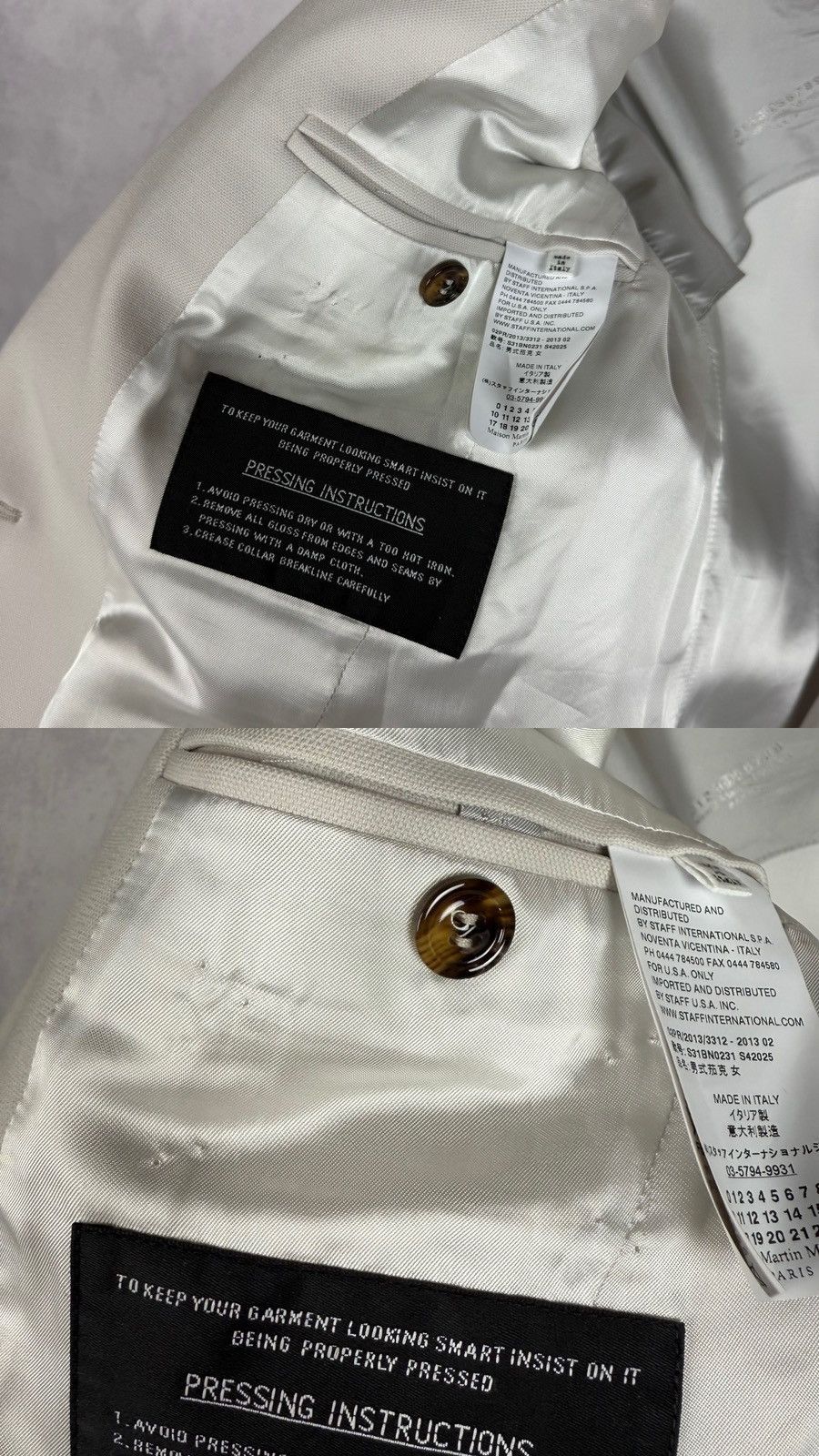 Maison Margiela Maison Martin Margiela 4 Women’s 1 Button Wool Blazer Jacket Size M / US 6-8 / IT 42-44 - 11 Thumbnail