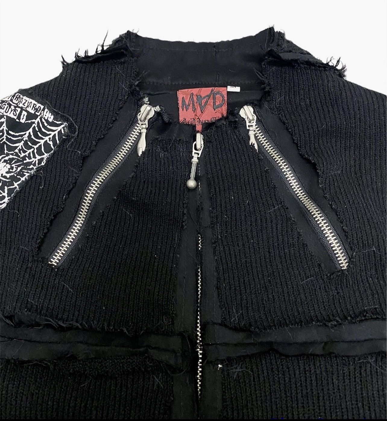 Japanese Brand Vintage Mad Reconstructed Punk Jacket Size US L / EU 52-54 / 3 - 4 Thumbnail