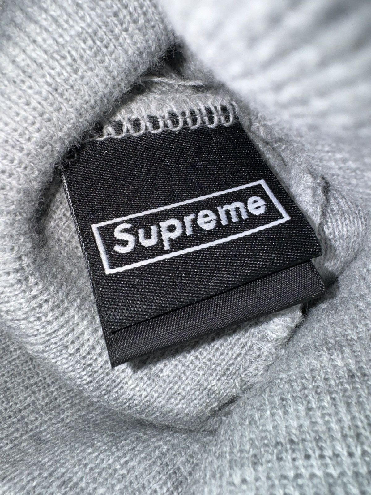 New Era × Supreme Box Logo Beanie Size ONE SIZE - 8 Thumbnail