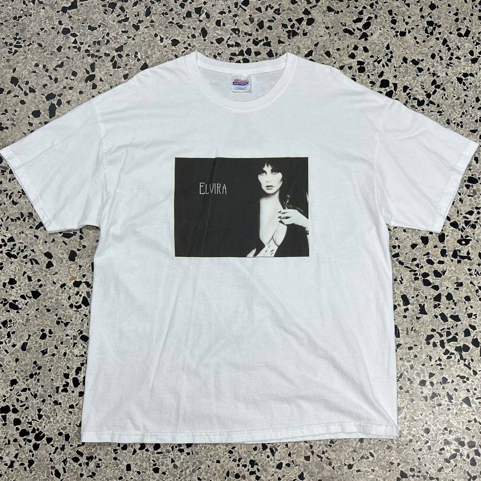 Japanese Brand × Vintage VINTAGE Y2K GOTH SUGAR MOMMY BLUEPRINT ELVIRA TEE Size US XL / EU 56 / 4 - 1 Thumbnail