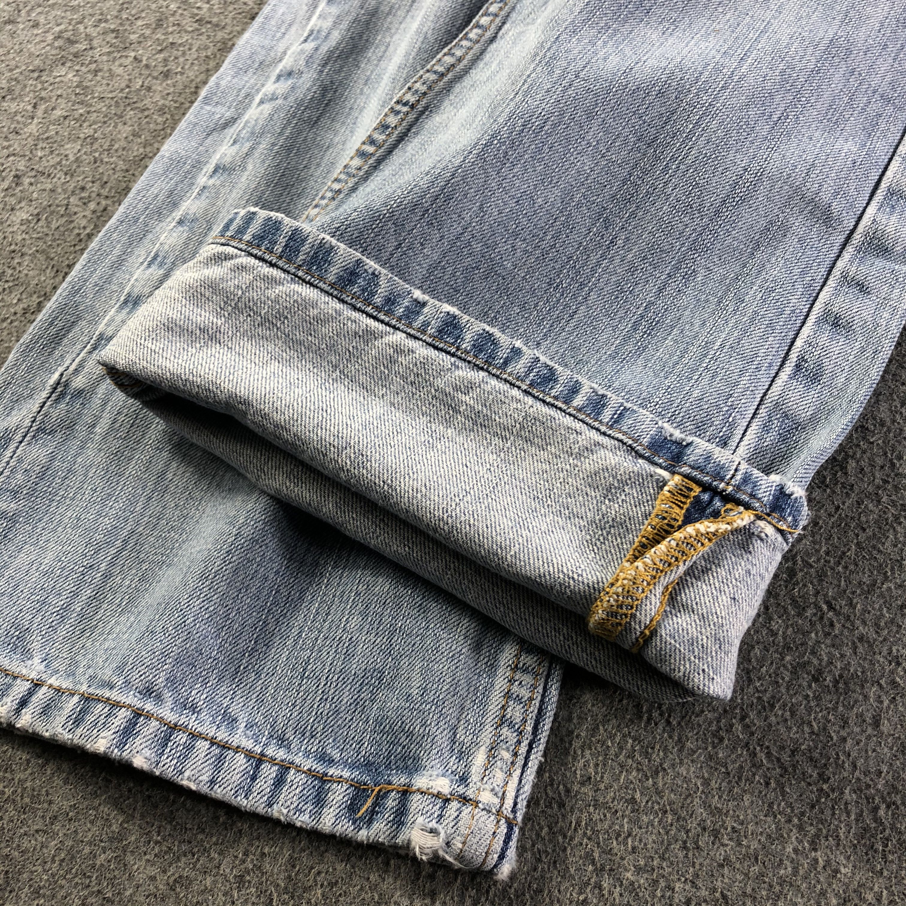 Levi's Vintage Light Wash Levis 527 Jeans-J3469 Size 34" / US 12 / IT 48 - 7 Thumbnail