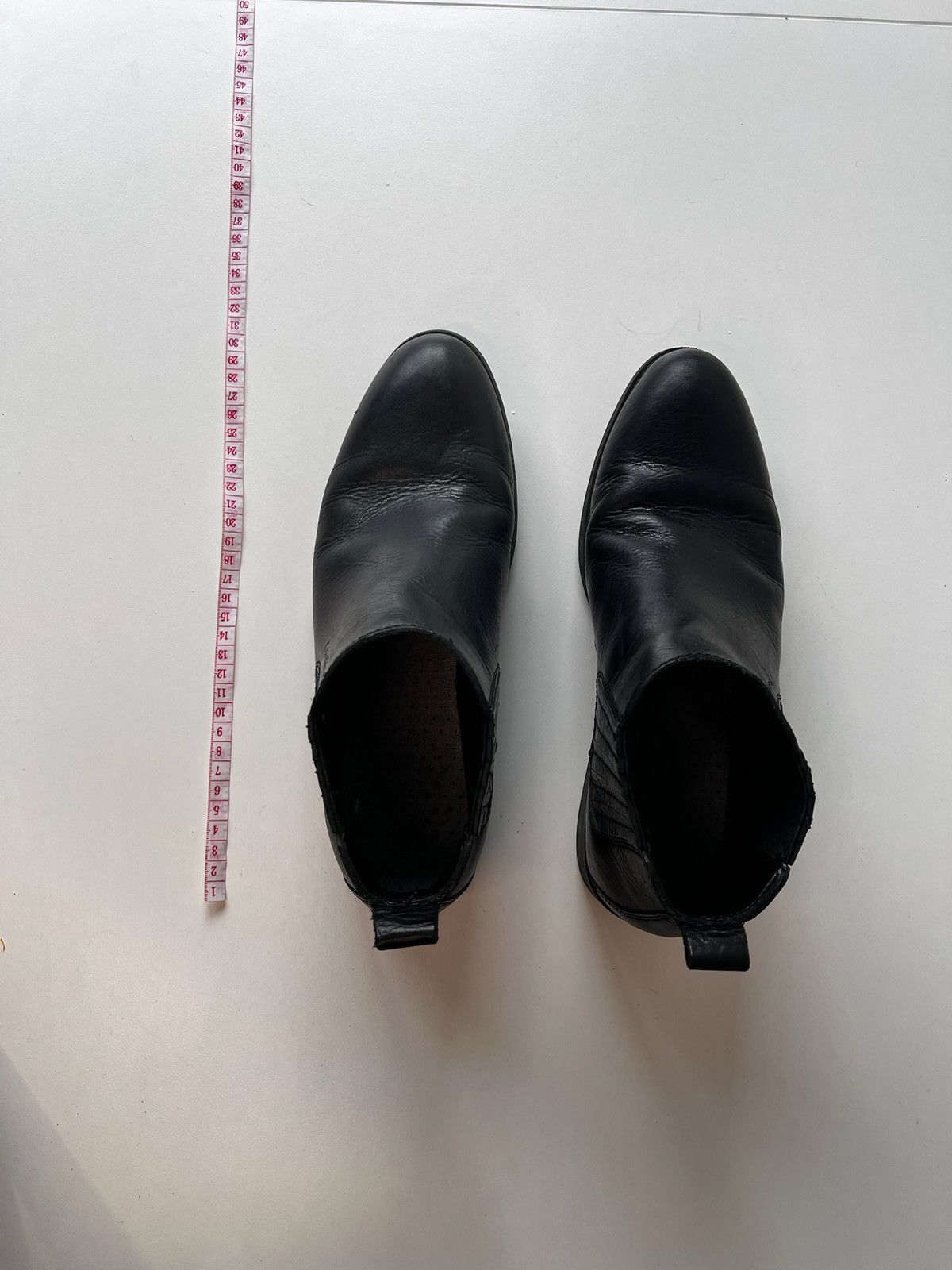 Calvin Klein Calvin Klein Boots - Black Leather Size US 7.5 / EU 40-41 - 5 Thumbnail