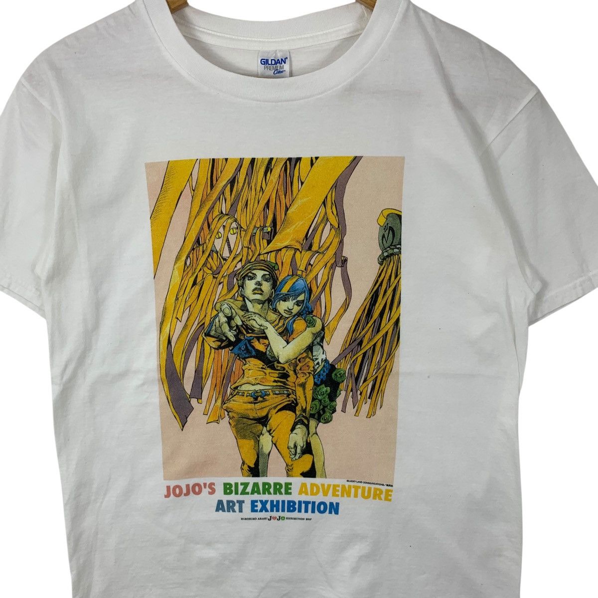 Anime JOJO BIZARRE ADVENTURE Hirohiko Araki Exhibition Tee Shirt Size US S / EU 44-46 / 1 - 5 Thumbnail