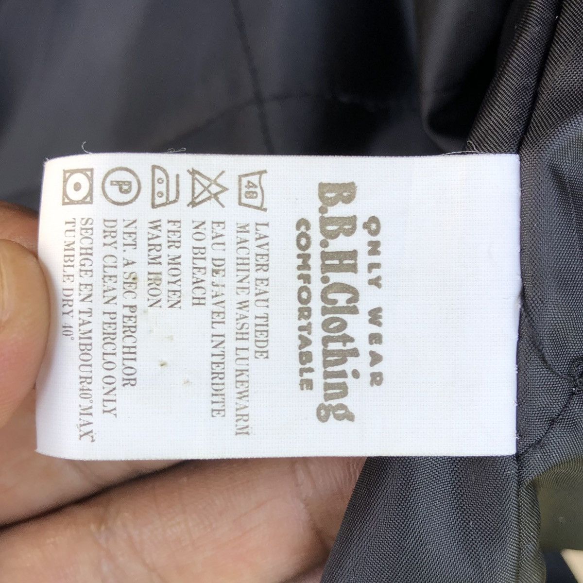 Flannel Vintage Only Wear Famous Brand B.B.H Plain Wool Jacket Size US L / EU 52-54 / 3 - 16 Thumbnail