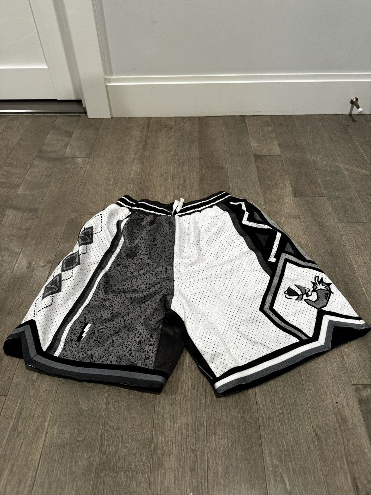 image of Collect And Select x NBA Sole Supremacy X Trillest (Collect + Select) Jordan Shadow Shorts (Size 30