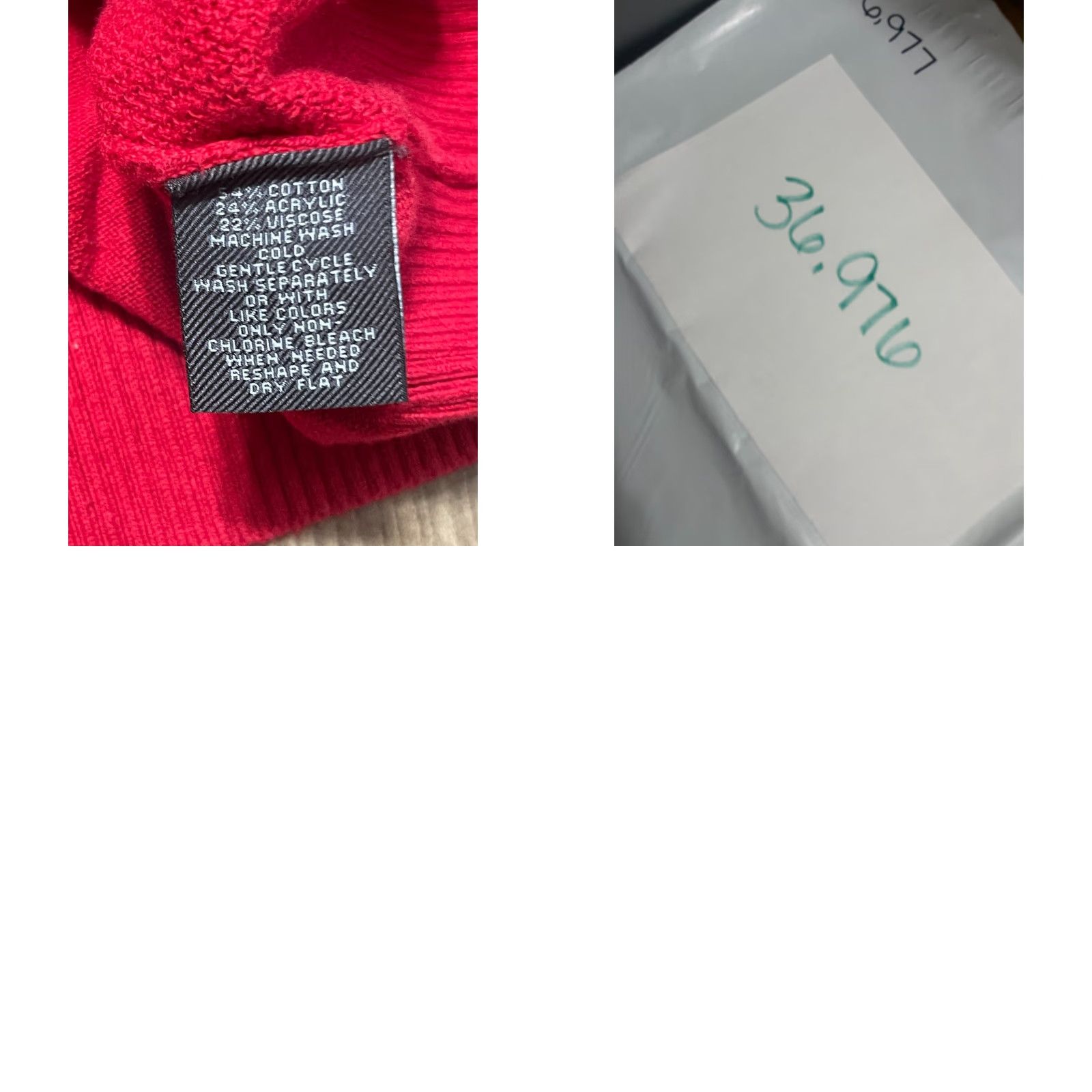 Vintage John Bartlett Sweater Mens Size Large Red V-Neck Pullover Long Sleeve Size US L / EU 52-54 / 3 - 8 Thumbnail