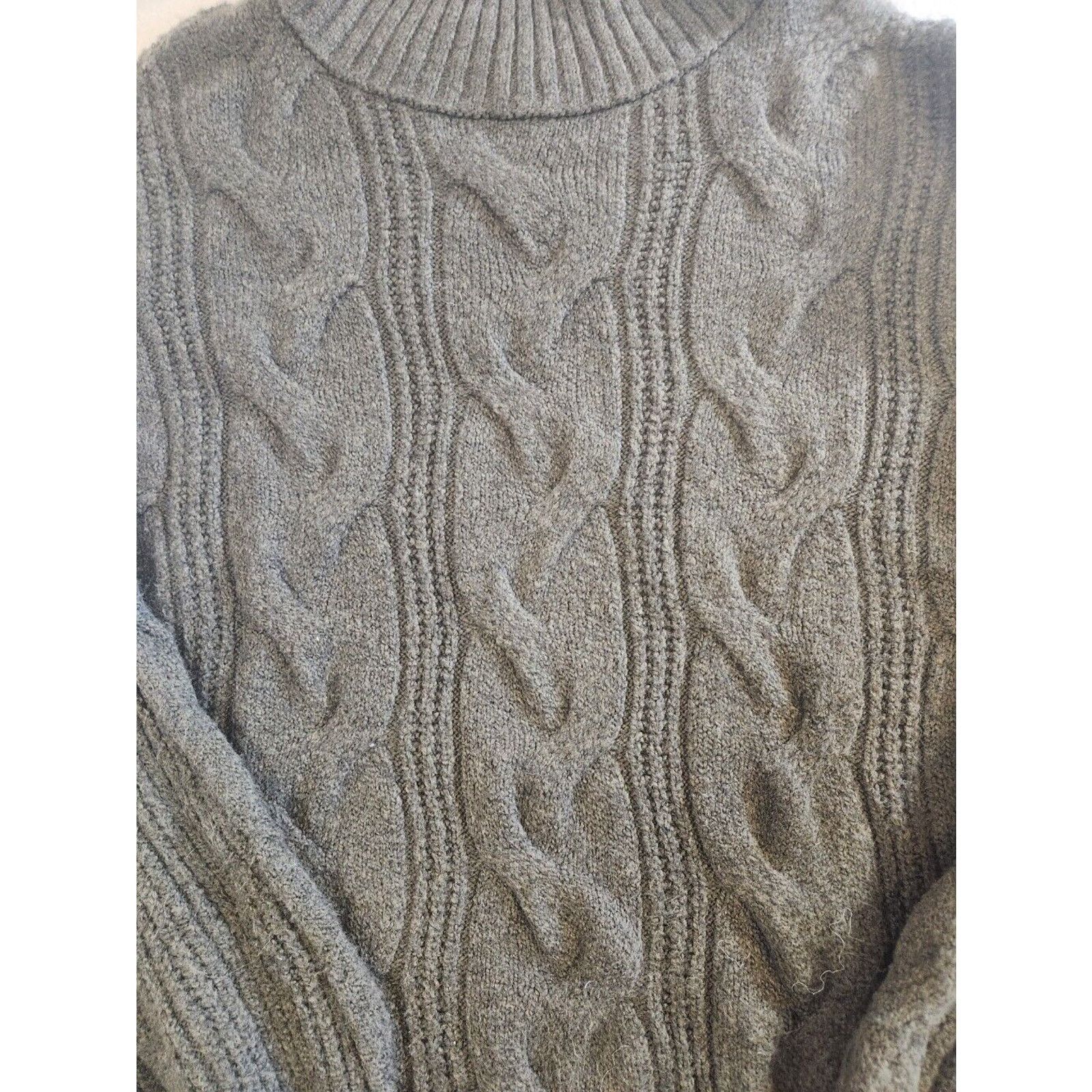Other Cupcakes & Cashmere Sweater Women's Med Crewneck Fisherman Size M / US 6-8 / IT 42-44 - 3 Thumbnail