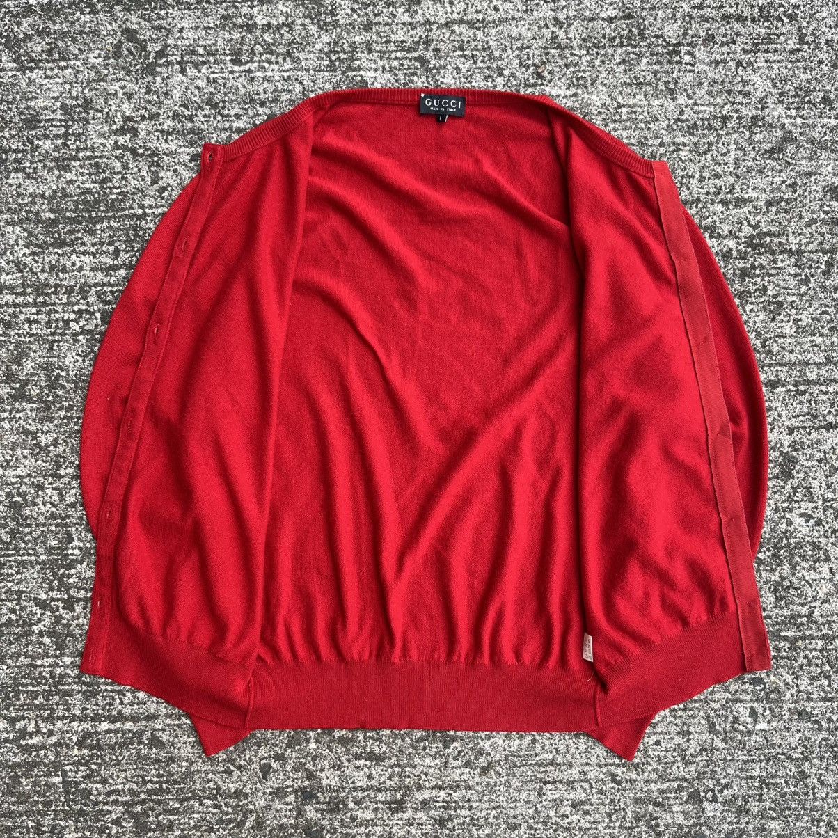 Gucci Gucci Tom ford FW1994 Campaign Cashmere Cardigan Size L / US 10 / IT 46 - 8 Thumbnail