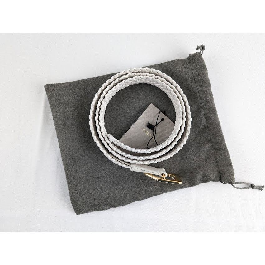 Tom Ford o1rshd1 Size: 105cm / Men's Leather Belts in White Size 40 - 4 Thumbnail