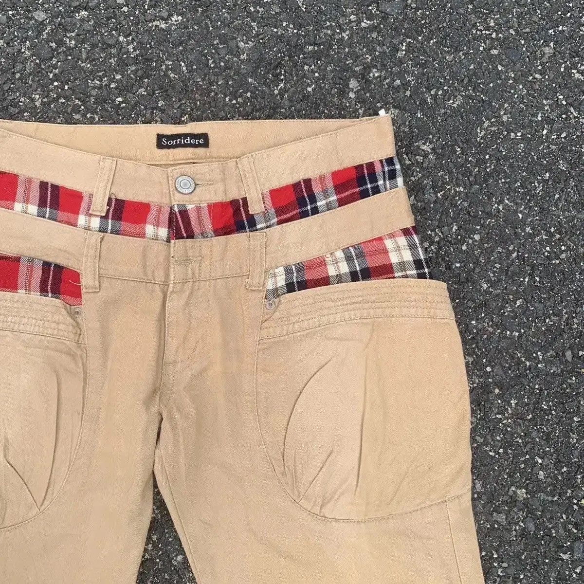 Seditionaries DOUBLE WAIST TROUSERS JAPANESE MONKEY POCKET VERY RARE PANTS Size US 32 / EU 48 - 7 Thumbnail