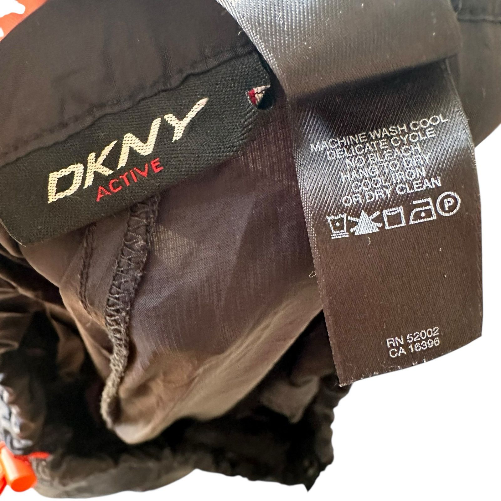 DKNY DKNY Active Y2K Gorpcore Nylon Adjustable Black Pants Sz XXL Size US 41 - 6 Thumbnail