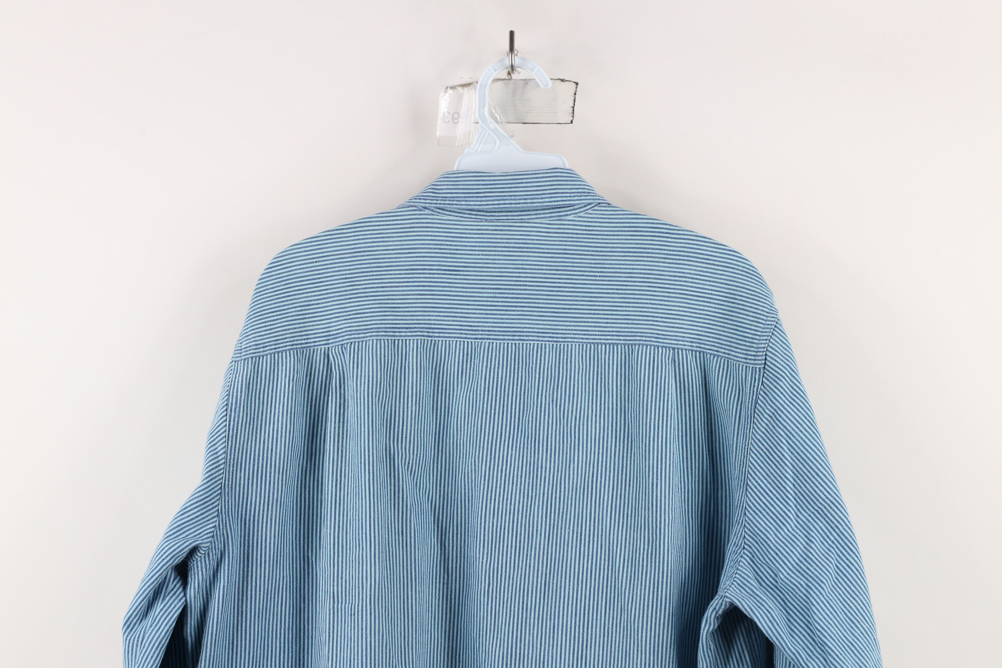 Royal Robbins × Vintage Vintage 90s Royal Robbins Striped Collared Button Shirt Size US L / EU 52-54 / 3 - 9 Thumbnail