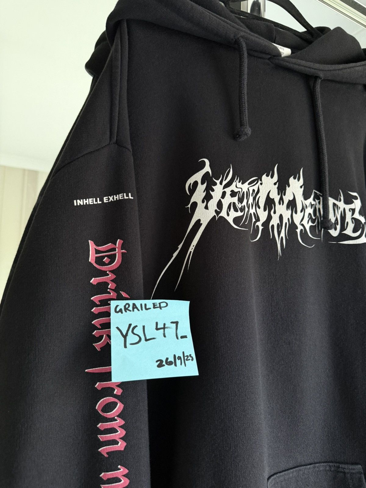 Vetements VETEMENTS TFD HOMME HOODIE Size US L / EU 52-54 / 3 - 4 Thumbnail