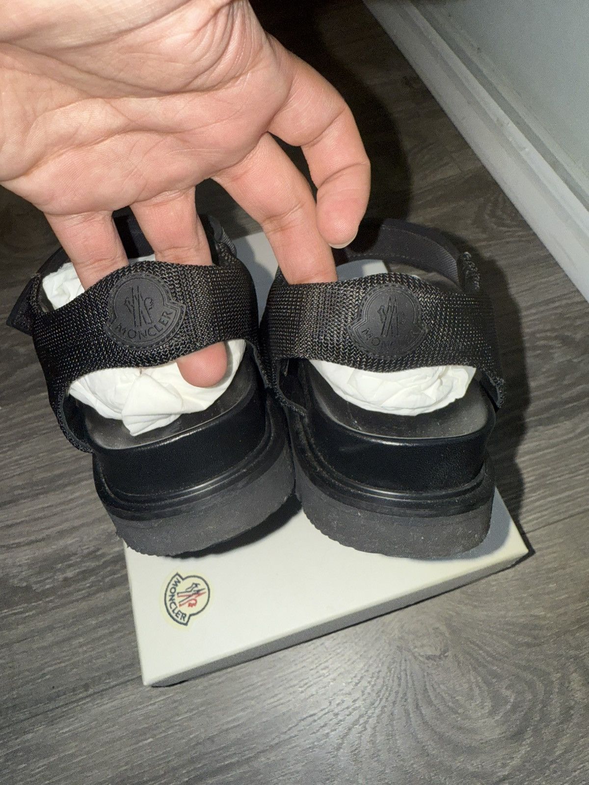 Moncler Moncler Flavia Flat Sandals Sz 36 Size US 6 / IT 36 - 3 Thumbnail