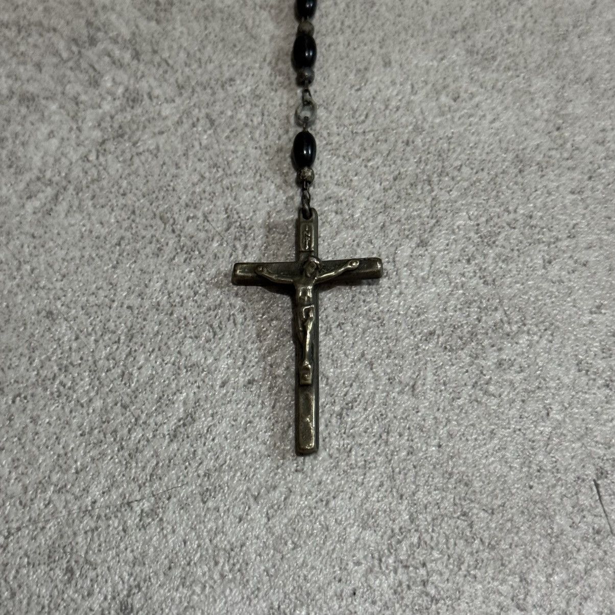 Dolce & Gabbana Dolce & Gabbana D&G Maria Jesus cross Rosario necklace Size ONE SIZE - 2 Thumbnail