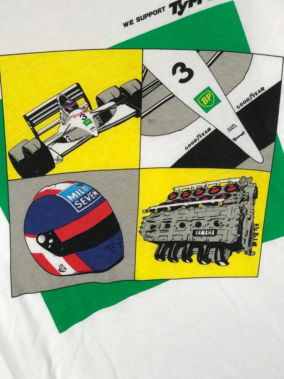 Vintage Vintage tyrrell bp formula One performance Size US XL / EU 56 / 4 - 4 Thumbnail