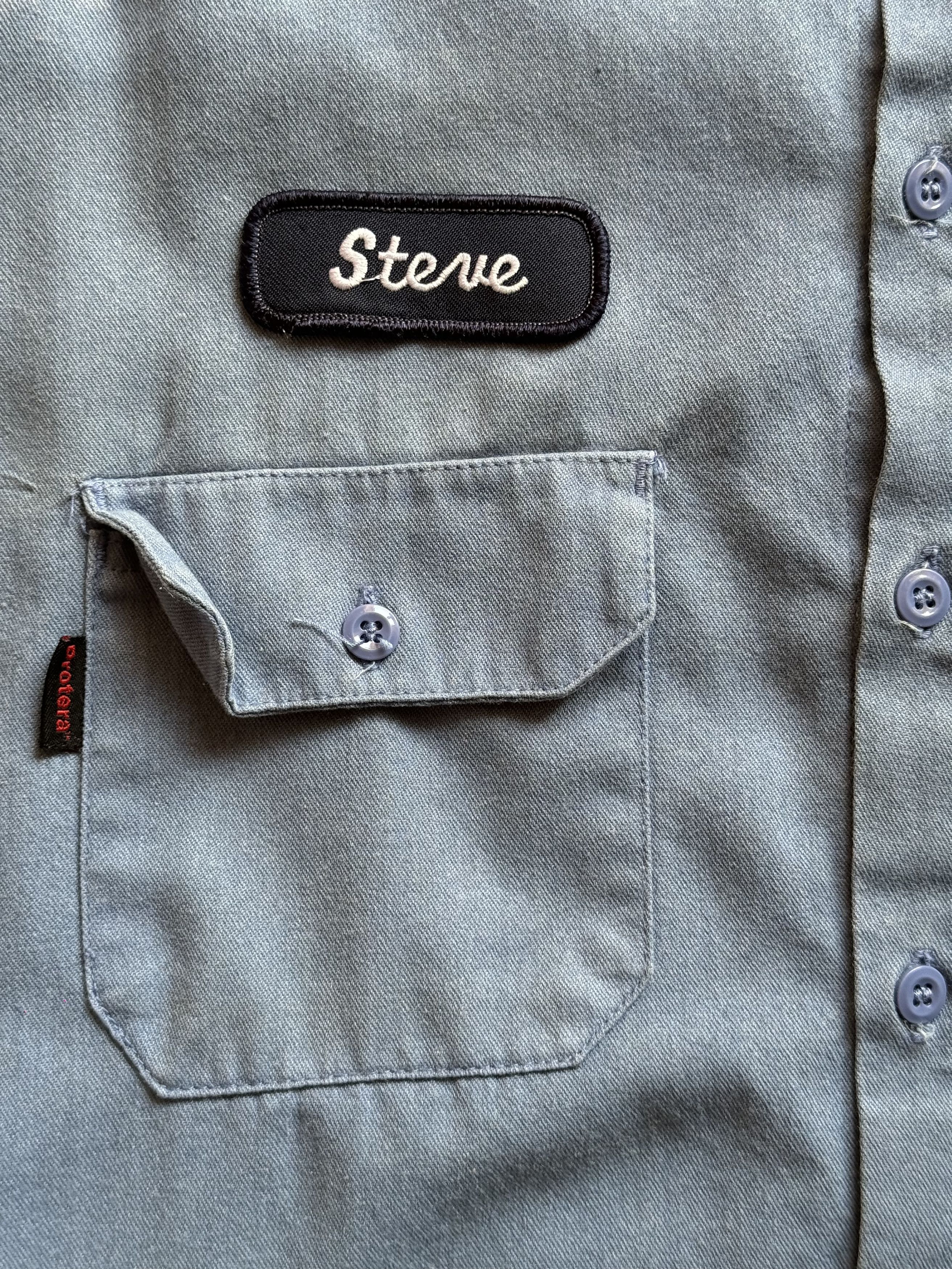Vintage Camicia meccanico americano "steve" vintage Size US XXL / EU 58 / 5 - 5 Thumbnail