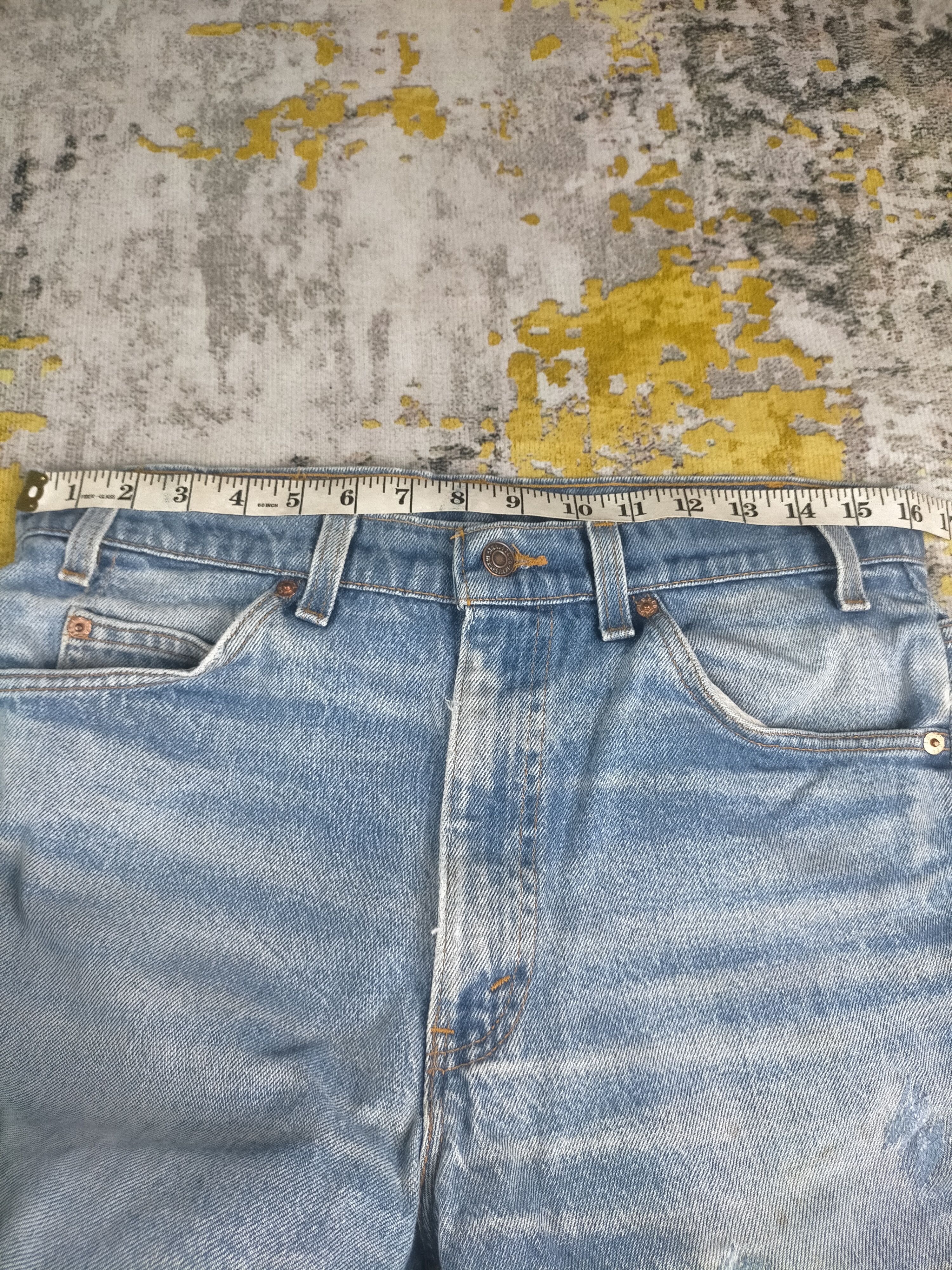 Vintage 🔥 Vintage 80s Levis 517 Orange Tab Flare Distressed Jeans Size US 32 / EU 48 - 6 Thumbnail