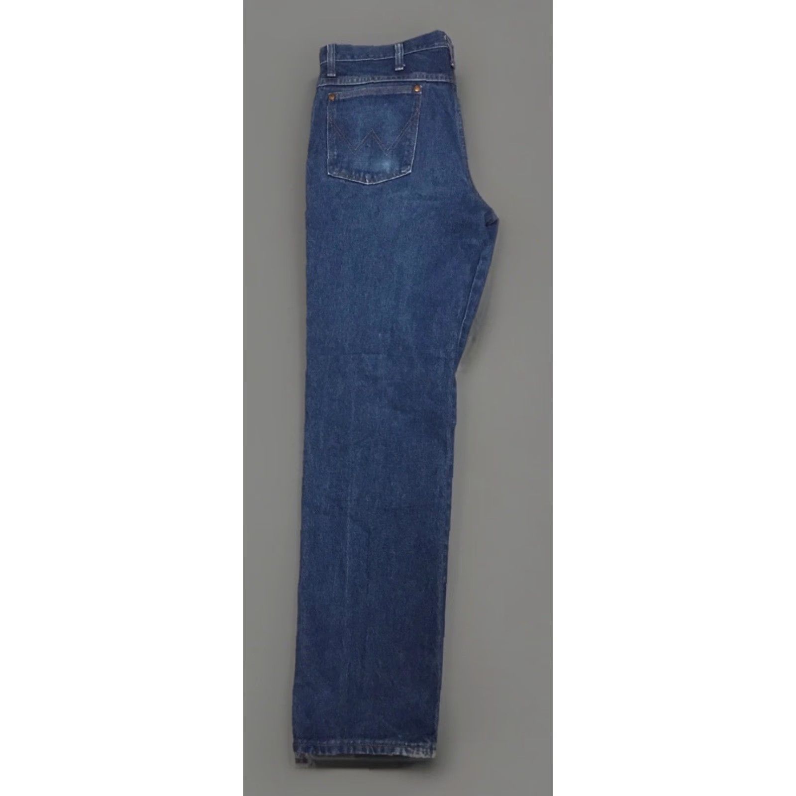 Wrangler VINTAGE Wrangler Jeans Western Cowboy Naturally Distressed From Wear Worn Size 33 32 Size US 33 - 3 Thumbnail