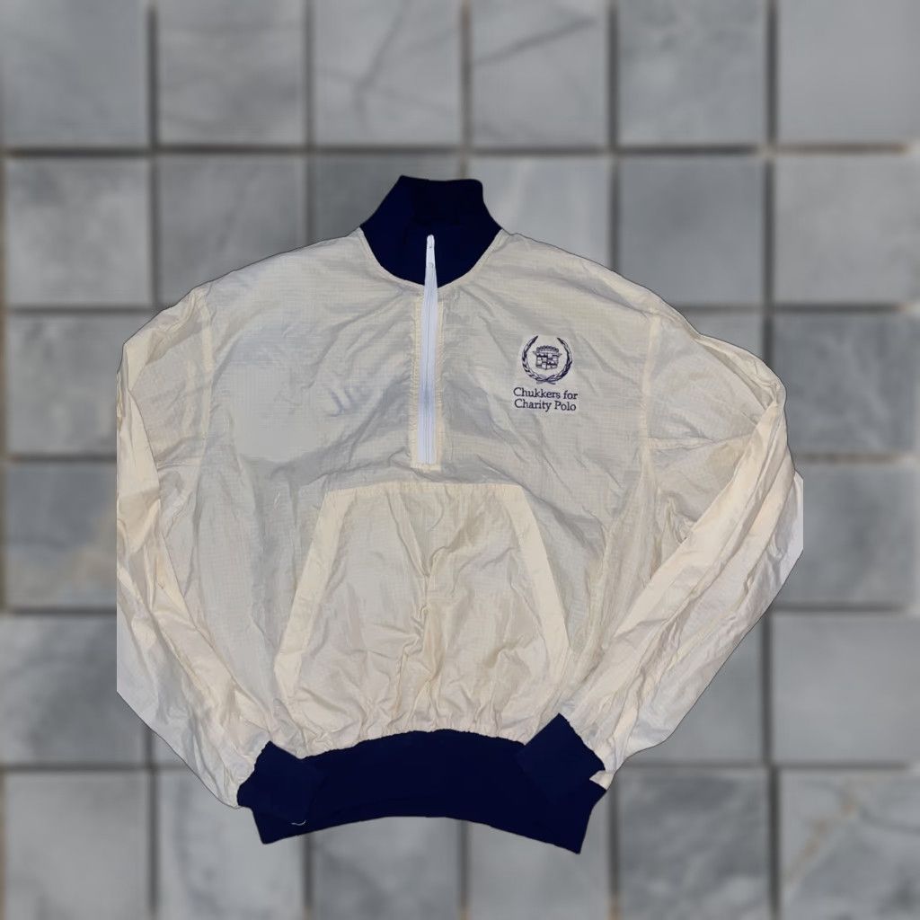 Vintage VINTAGE Cadillac Windbreaker Jacket XL Black Mens Jacket Size US XL / EU 56 / 4 - 1 Thumbnail