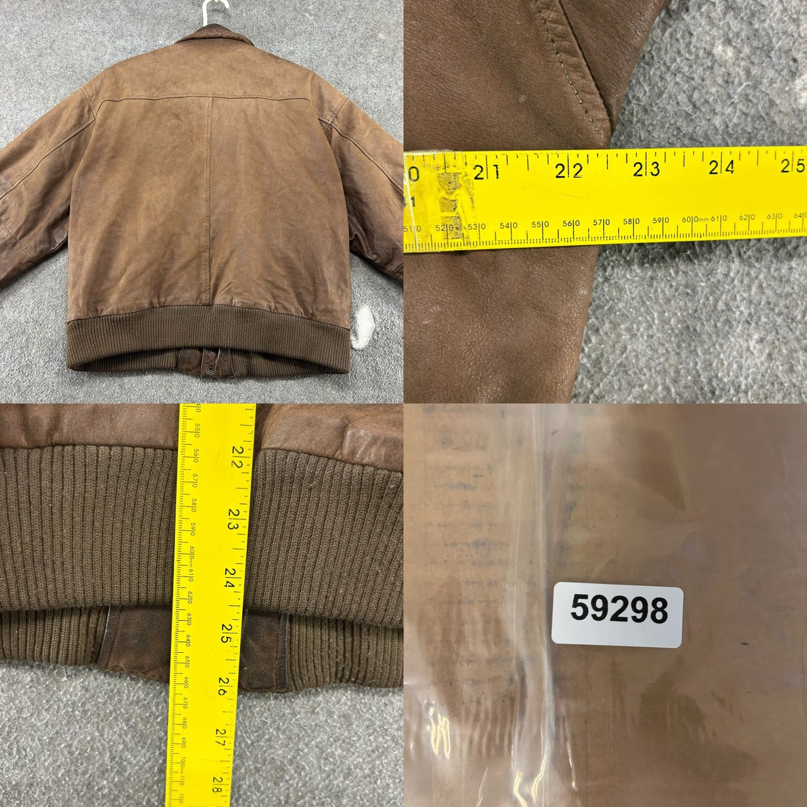 Vintage VINTAGE Adventure Bound Jacket Mens M Brown Leather Thinsulate Flight A2 90s Accessories Pockets Skiing Bomber Zip Brown Leather 90s Mens Size US M / EU 48-50 / 2 - 11 Thumbnail