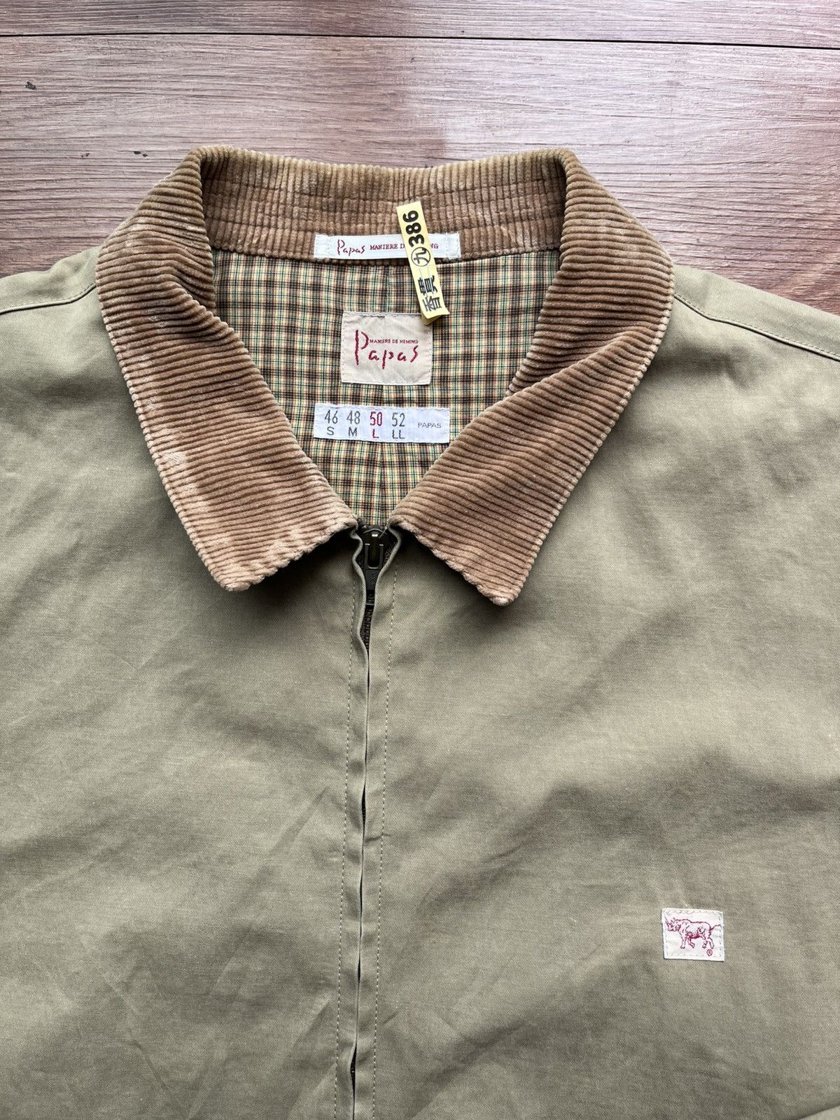 Japanese Brand Papas chore jacket japanese brand Size US L / EU 52-54 / 3 - 3 Thumbnail