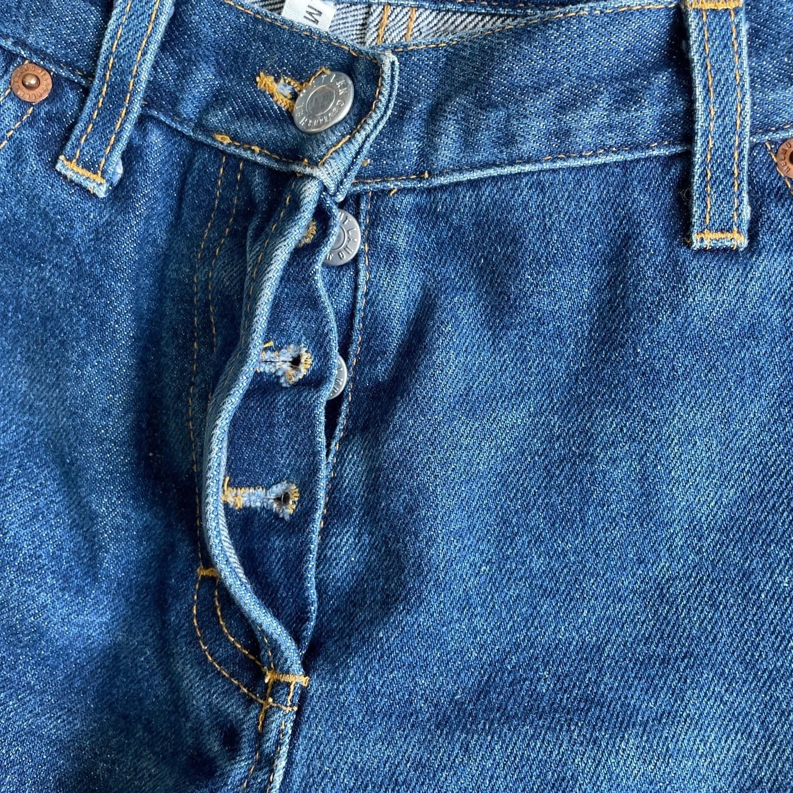 Helmut Lang HELMUT LANG Prototype S/Summer 1997 Denim Size US 29 - 6 Thumbnail