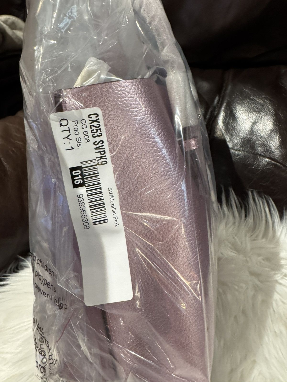 Coach NWT Coach Mollie Tote Bag 25 CX253 In metallic pink Limited Size ONE SIZE - 9 Thumbnail