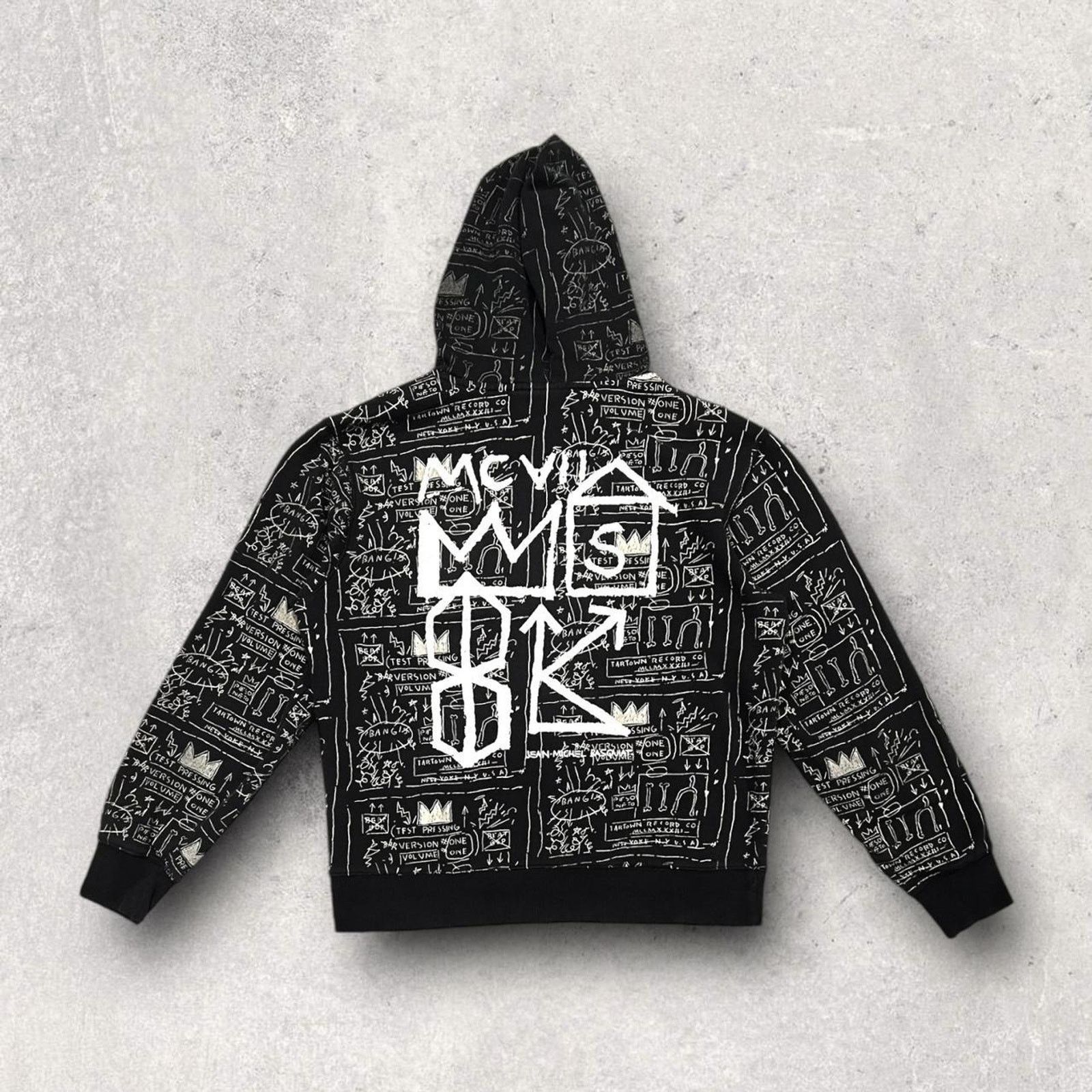Other Jean-Michel Basquiat All Over Print Black Graphic Hoodie Size US S / EU 44-46 / 1 - 1 Thumbnail