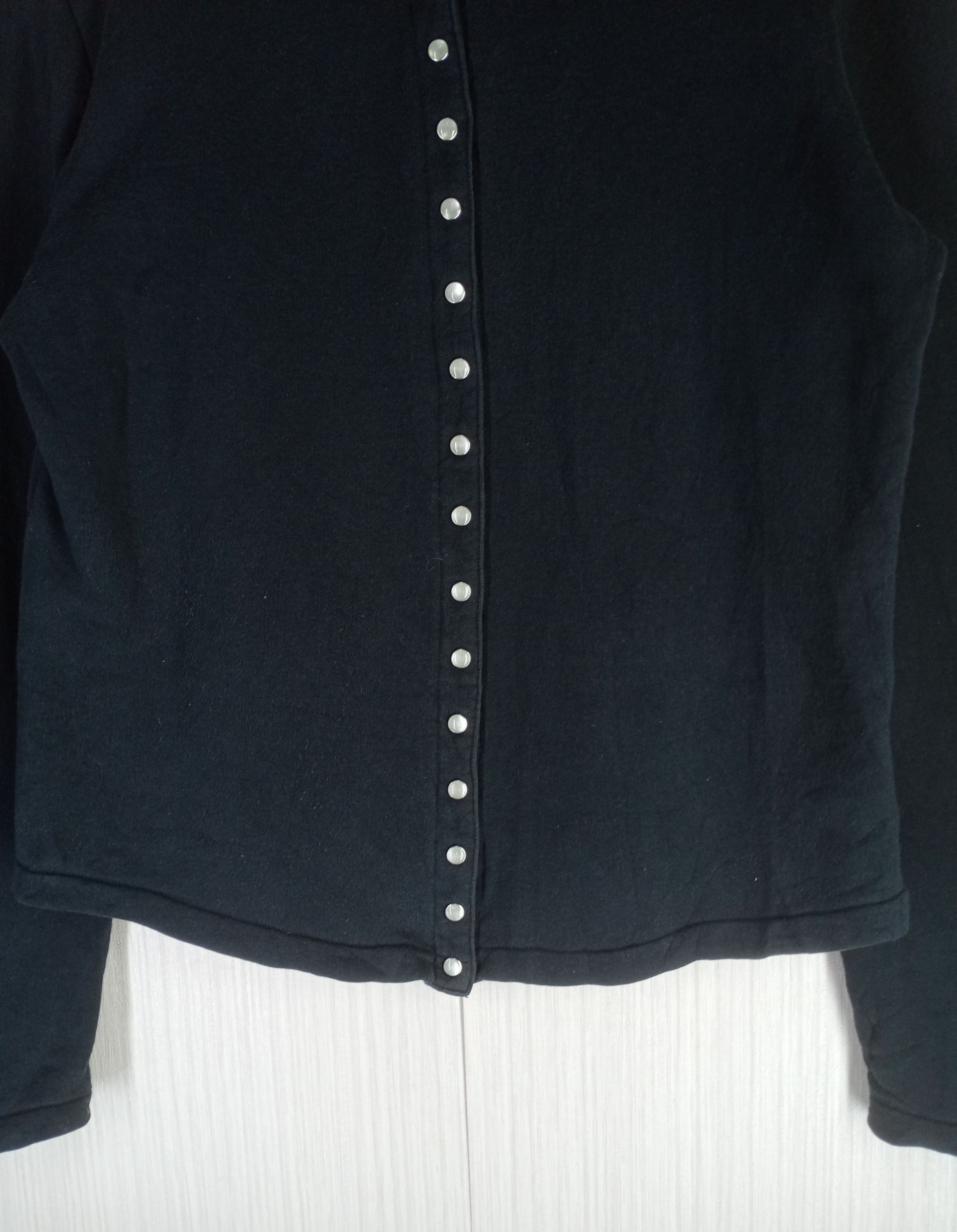 agnes b. Agnes B. Homme Paris Full snap Button Sweater Cardigan Size US M / EU 48-50 / 2 - 2 Thumbnail