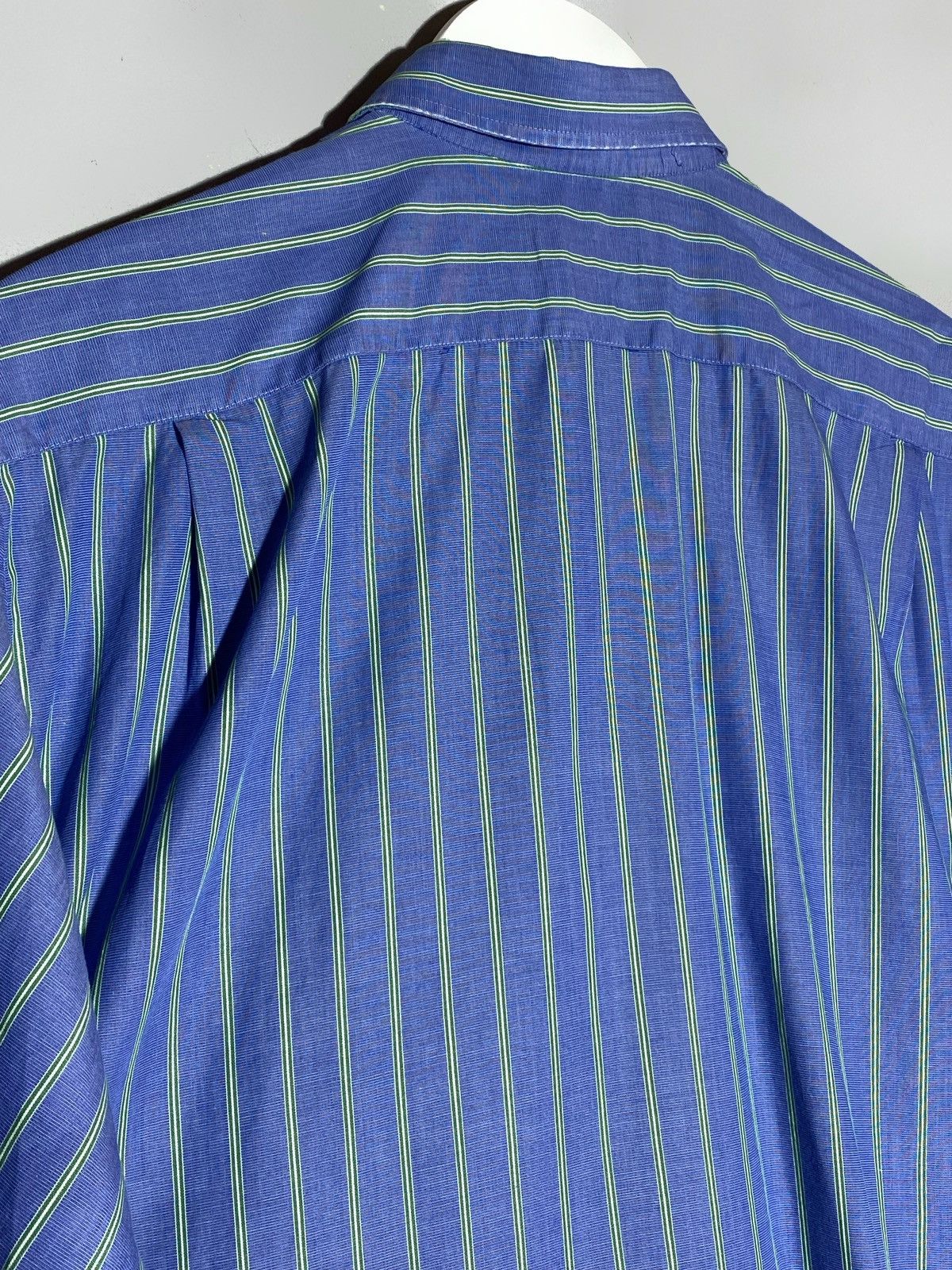 Christian Dior Monsieur Vintage Christian Dior Striped Short Sleeve Shirt Size US L / EU 52-54 / 3 - 8 Thumbnail