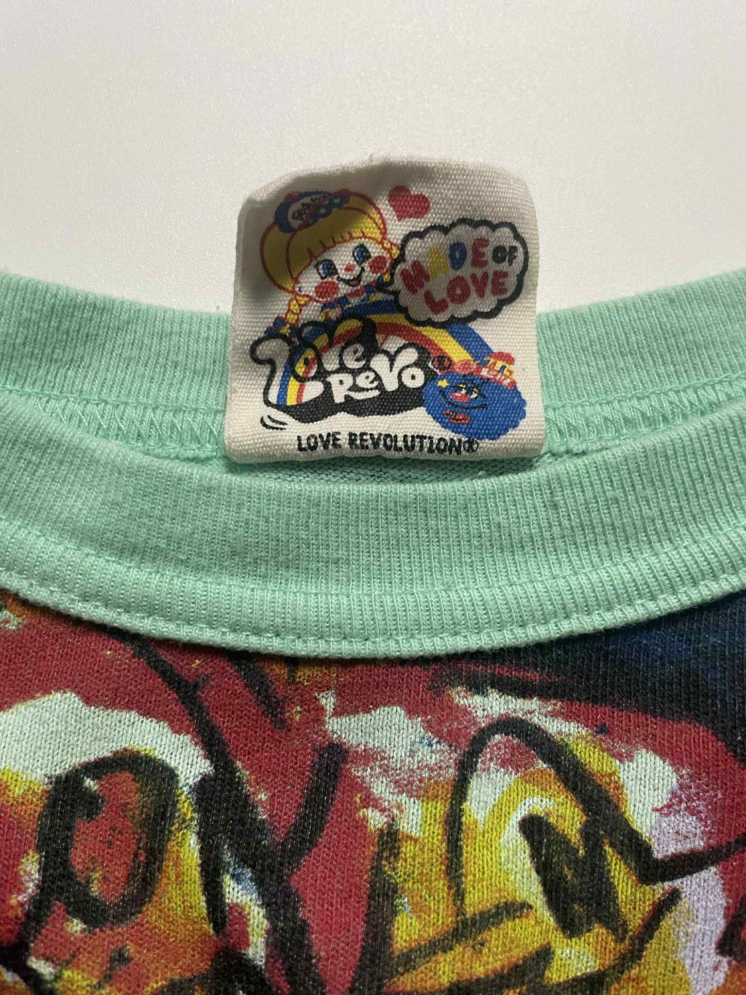 Vintage Vintage Grand Slam Love Revolution Long Sleeve Art Shirt Size XXS / US 00 / IT 34 - 6 Thumbnail
