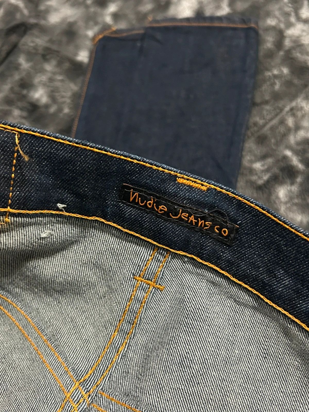 Nudie Jeans Nudie Jeans Tape Ted W28 L32 Skinny Jeans Raw Denim Size US 28 / EU 44 - 5 Thumbnail