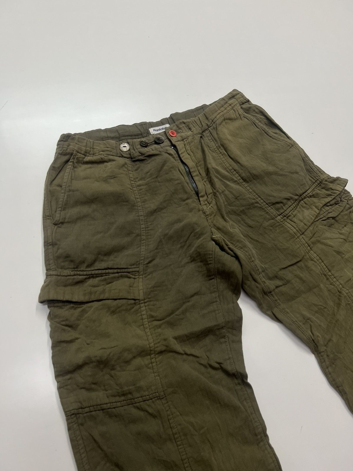 Issey Miyake Plantation by Issey Miyake 3Q Cargo Pants Size 30 Size US 30 / EU 46 - 4 Thumbnail