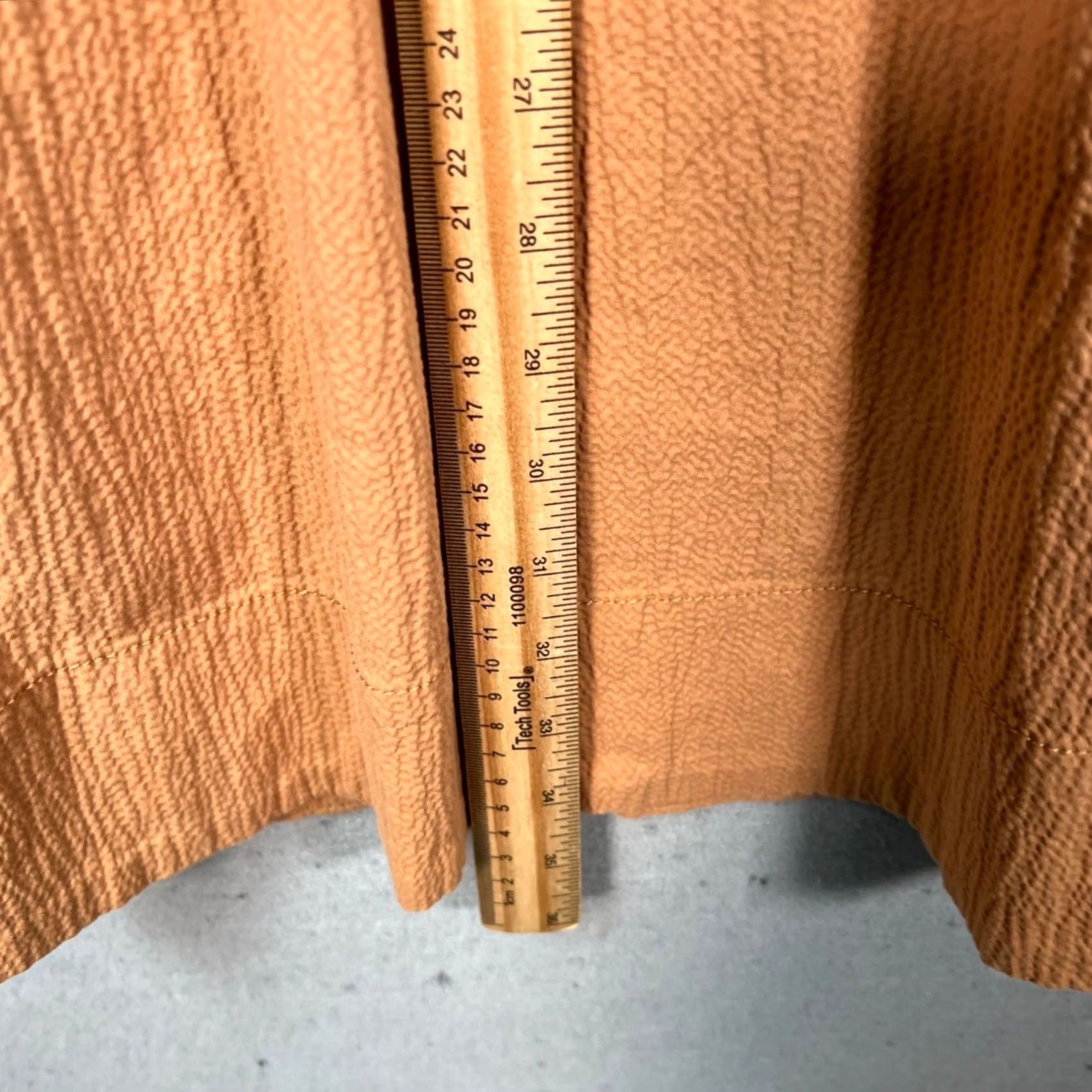 Everlane Everlane Womens XL Organic Cotton Dress Brown Balloon Sleeves Pockets Knee Length 3/4 Sleeve Round Neck Maxi All Season Casual Womens Size XL / US 12-14 / IT 48-50 - 6 Thumbnail