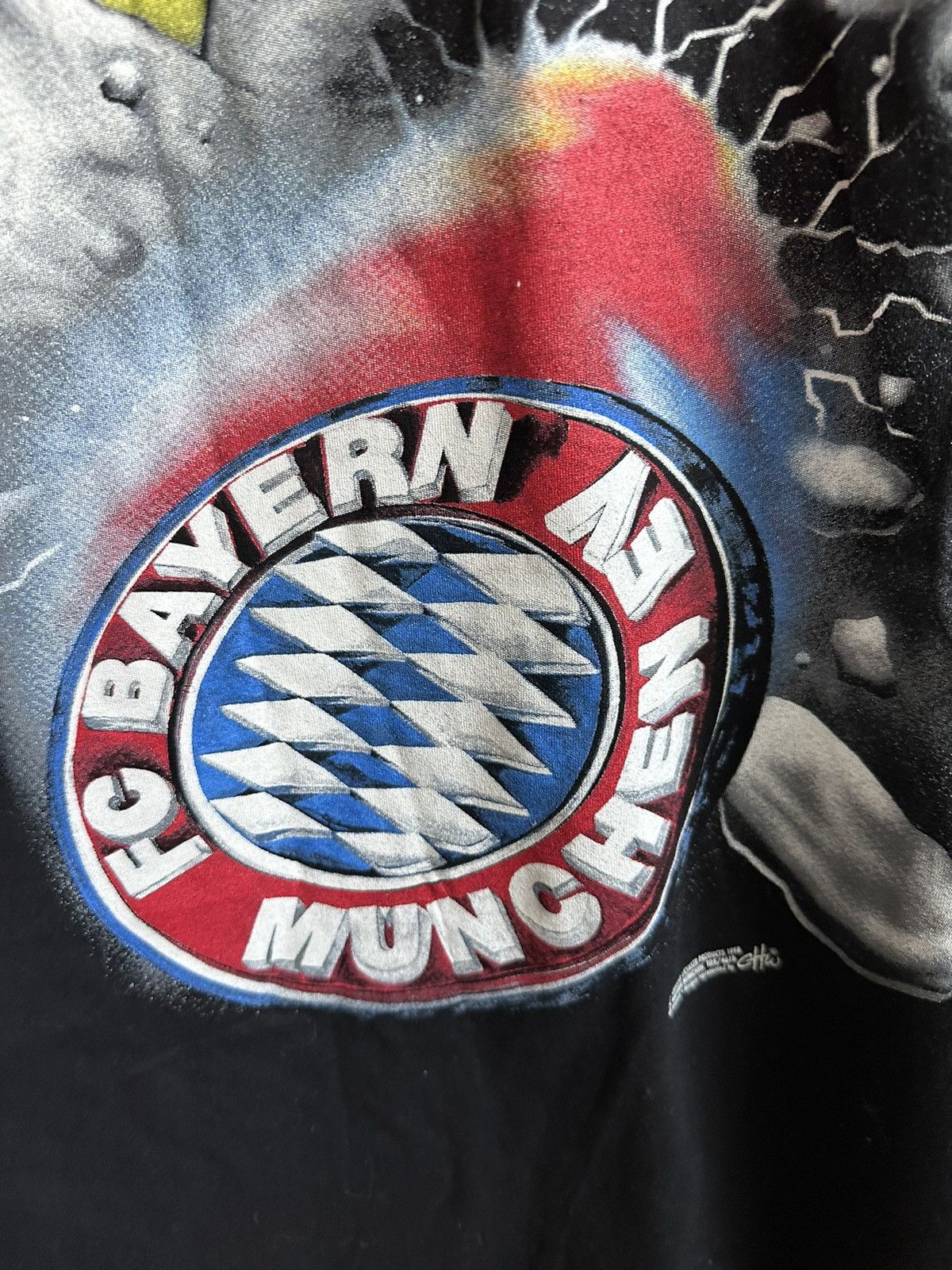 Band Tees × Vintage ⚽️ Very Rare FC Bayern Munchen Mega Star 1998 Merch T-shirt Size US XL / EU 56 / 4 - 5 Thumbnail