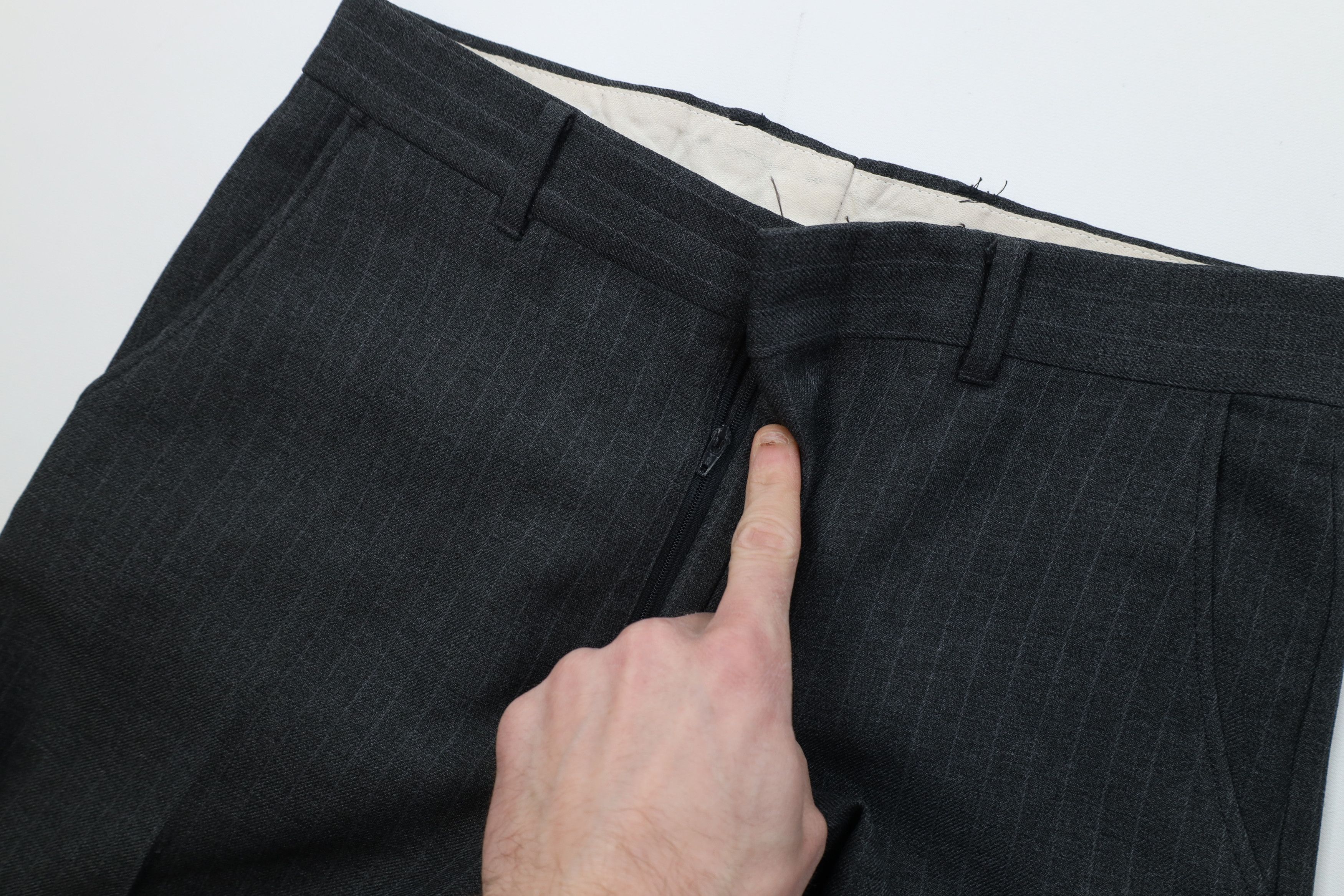 Vintage Vintage 70s Streetwear Knit Flared Wide Leg Chino Pants USA Size US 30 / EU 46 - 7 Thumbnail