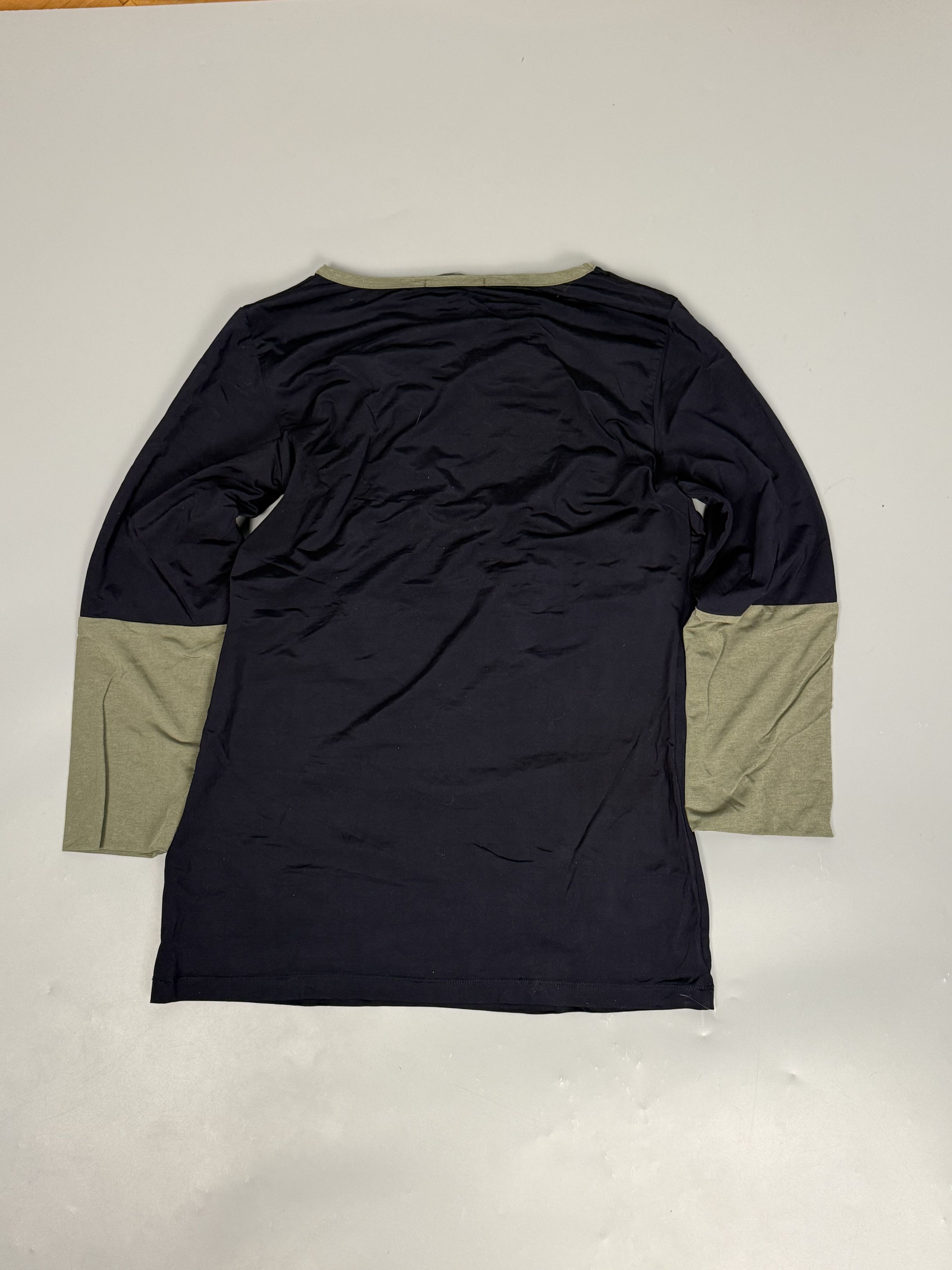 Marithe + Francois Girbaud MFG Vintage 3/4 sleeve printed "Brand X" longsleeve Size XL / US 12-14 / IT 48-50 - 3 Thumbnail