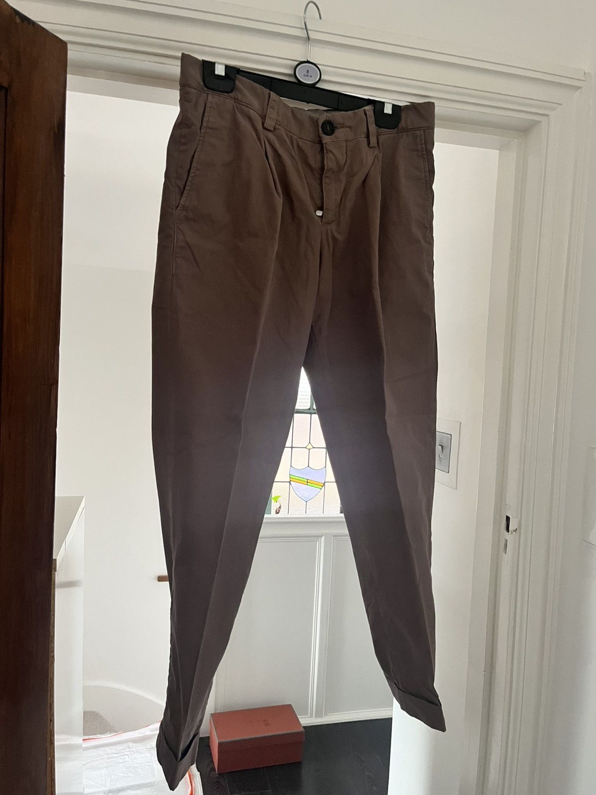 Brunello Cucinelli Brunello cucinelli brown chinos cotton w32 it48 Size US 32 / EU 48 - 1 Thumbnail