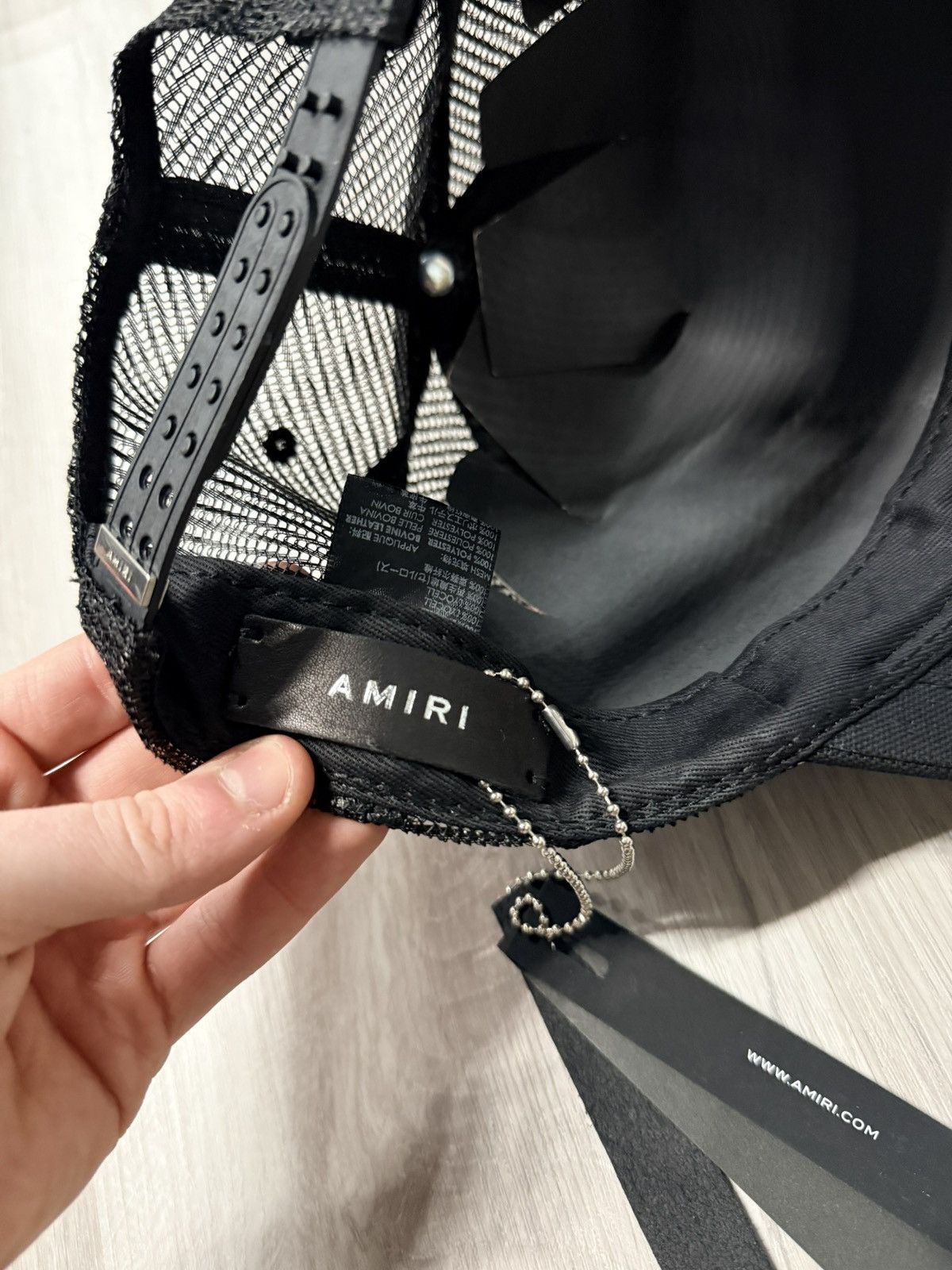 Amiri 3 Star Amiri Hat Size ONE SIZE - 3 Thumbnail