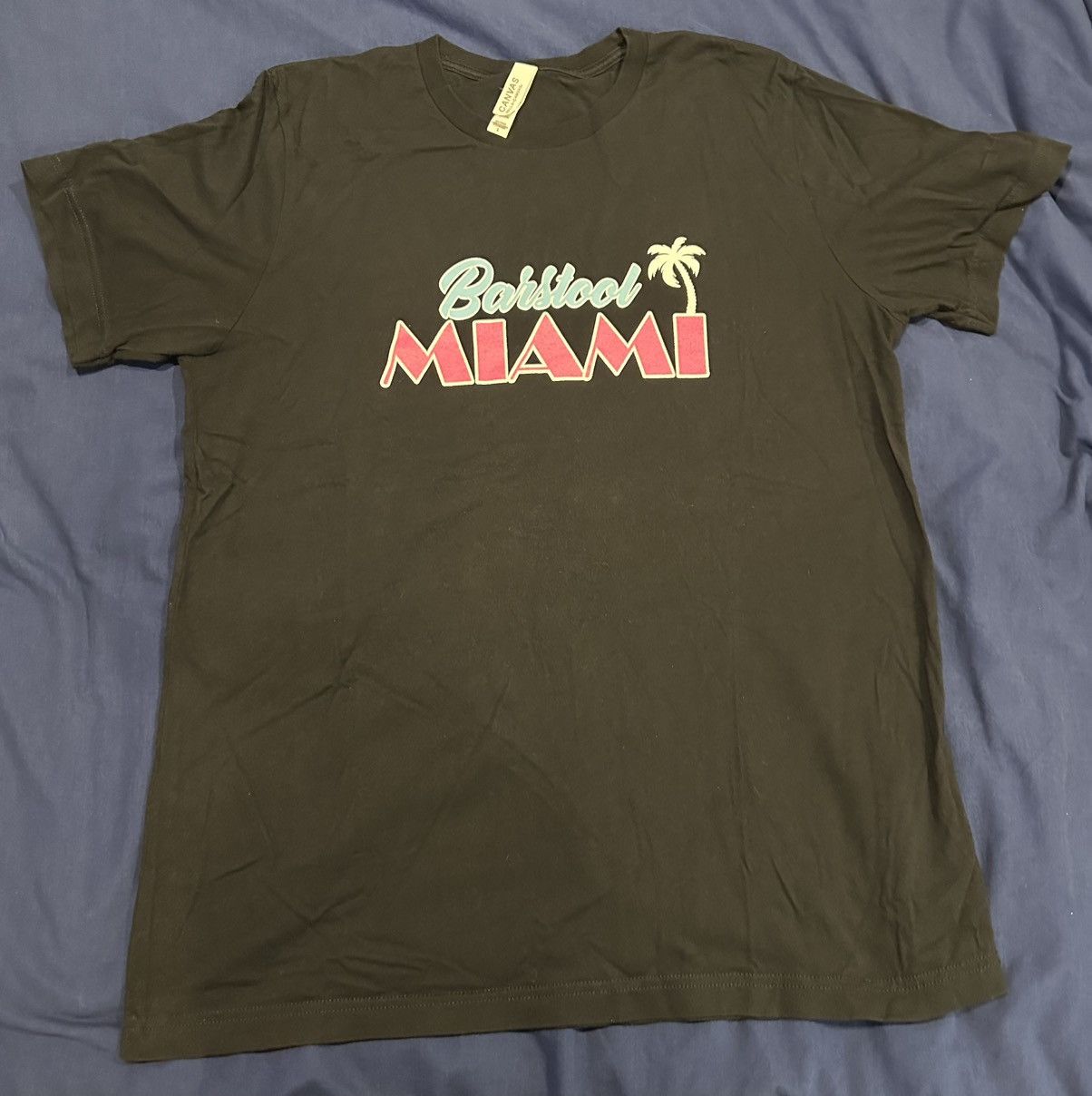 Canvas Barstool Miami t-shirt size large Size US L / EU 52-54 / 3 - 1 Thumbnail