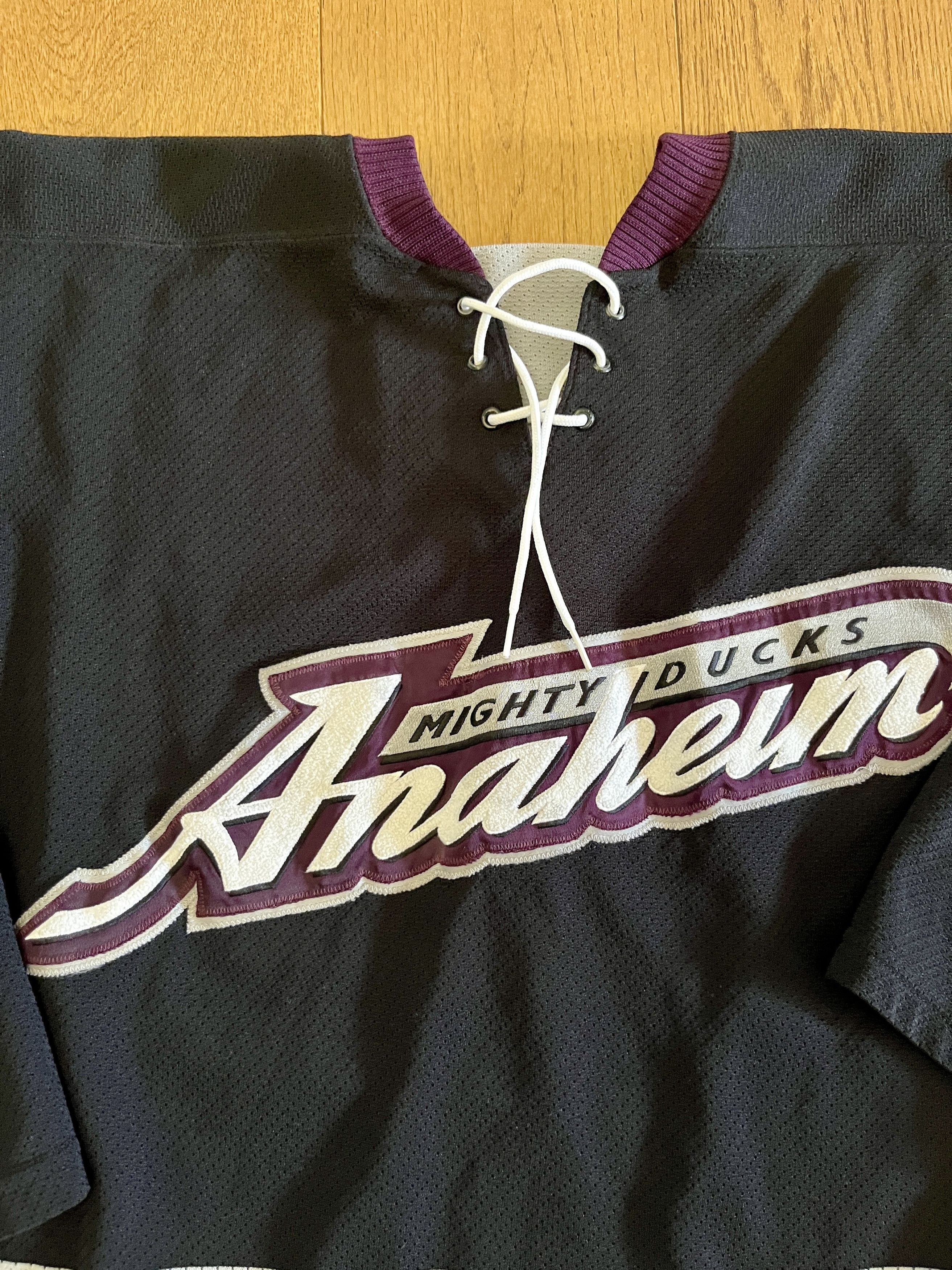 Vintage Authentic On Ice Koho Mighty Ducks Jersey 52 Pro Fight Strap Size US XL / EU 56 / 4 - 3 Thumbnail