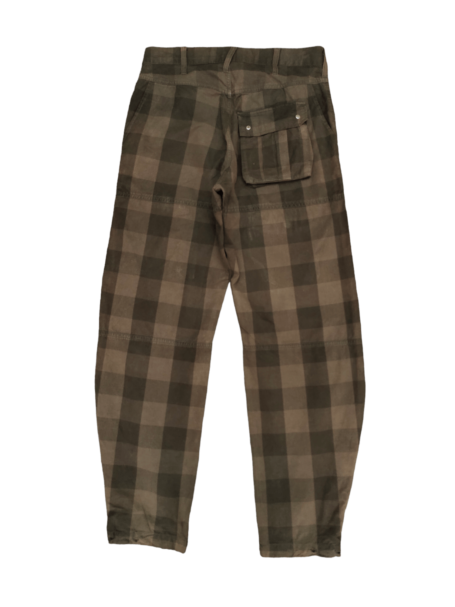 PPFM PPFM Multi Pocket Zipper Hem Checkered Cargo Pants Size US 32 / EU 48 - 10 Thumbnail