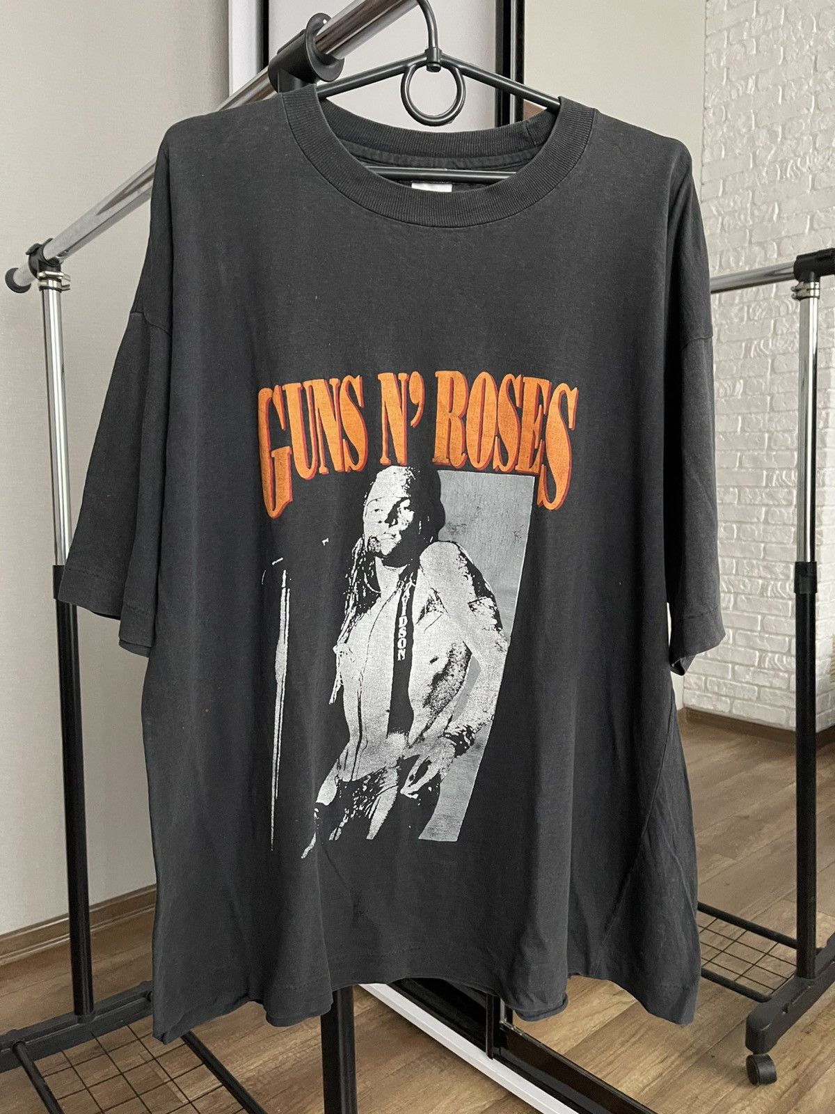 Guns N Roses Vintage Axl Rose Rock Band T-Shirt Tee 90s