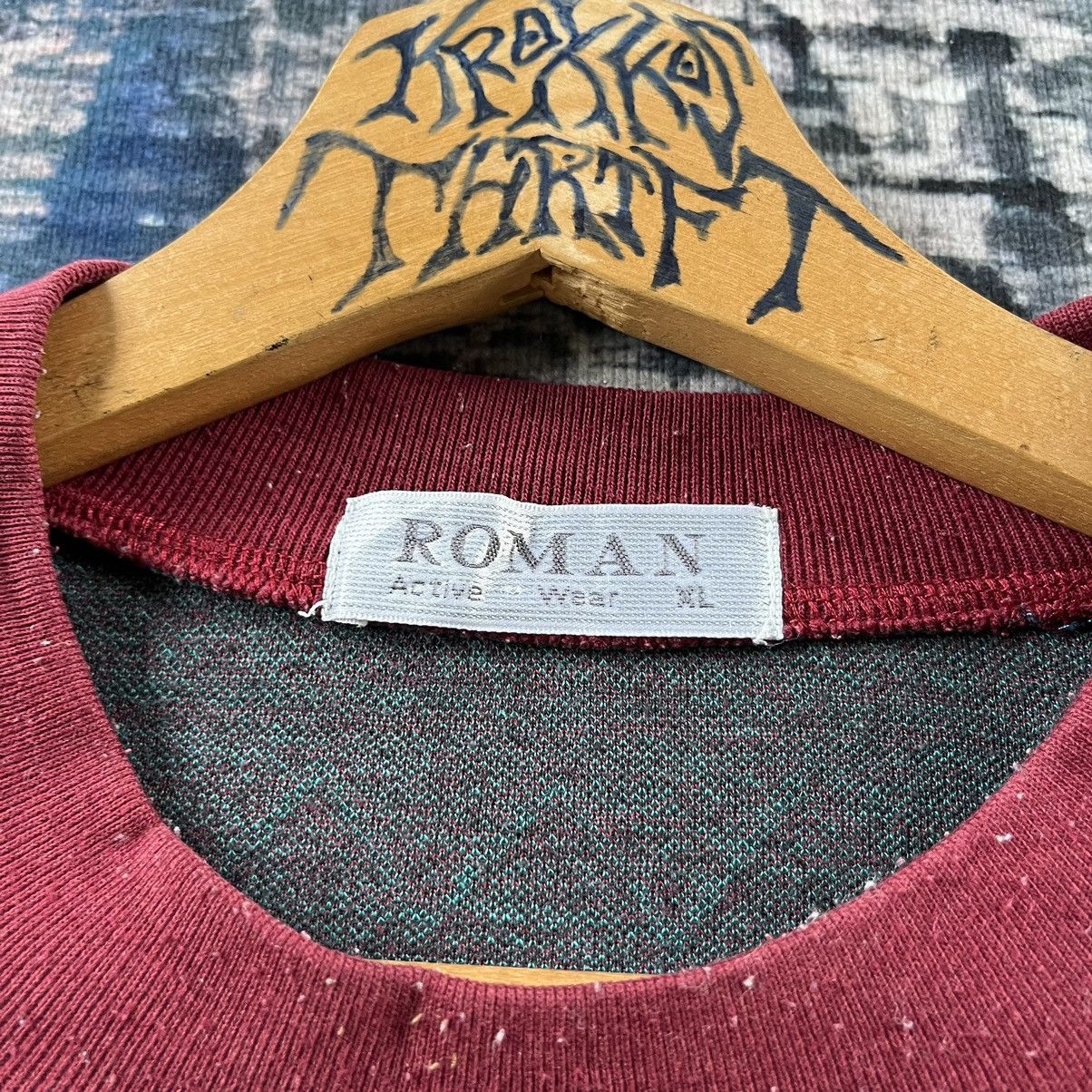 Japanese Brand × Native × Vintage 💥Vintage Roman Activewear Dainese Design Sweetshirts 90s Size US XL / EU 56 / 4 - 4 Thumbnail