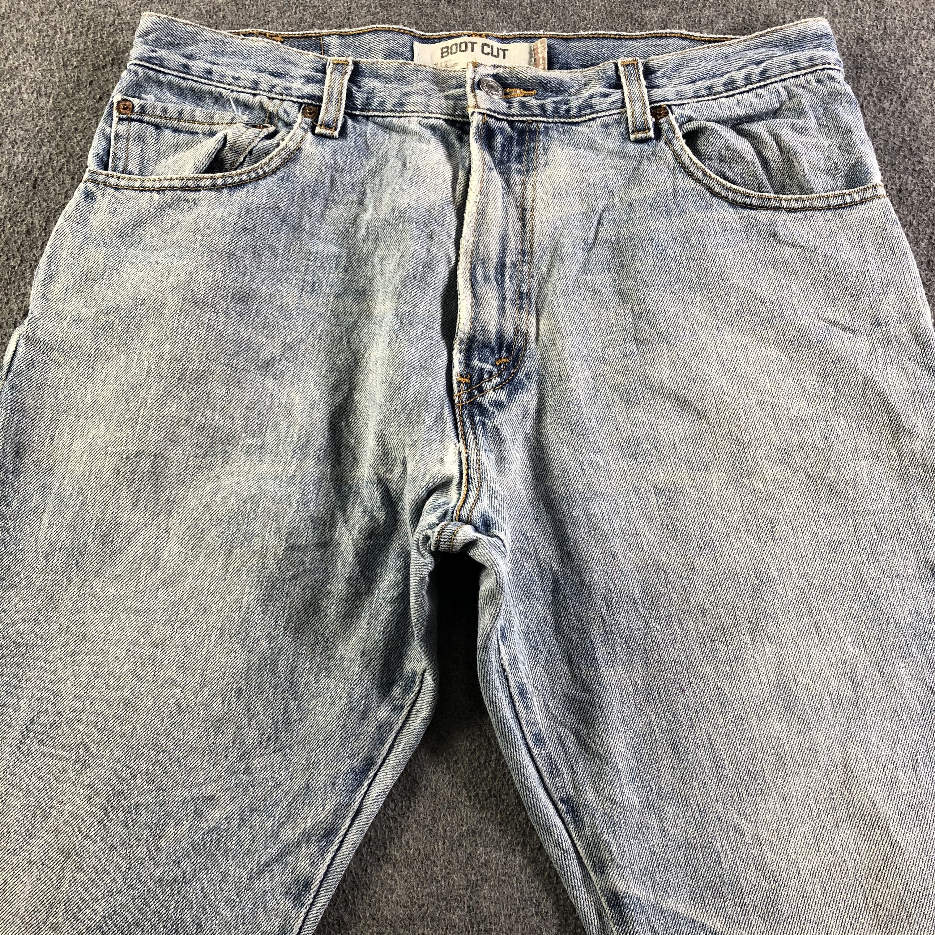 Levi's Vintage Light Wash Levis 517 Jeans-J4295 Size US 34 / EU 50 - 3 Thumbnail